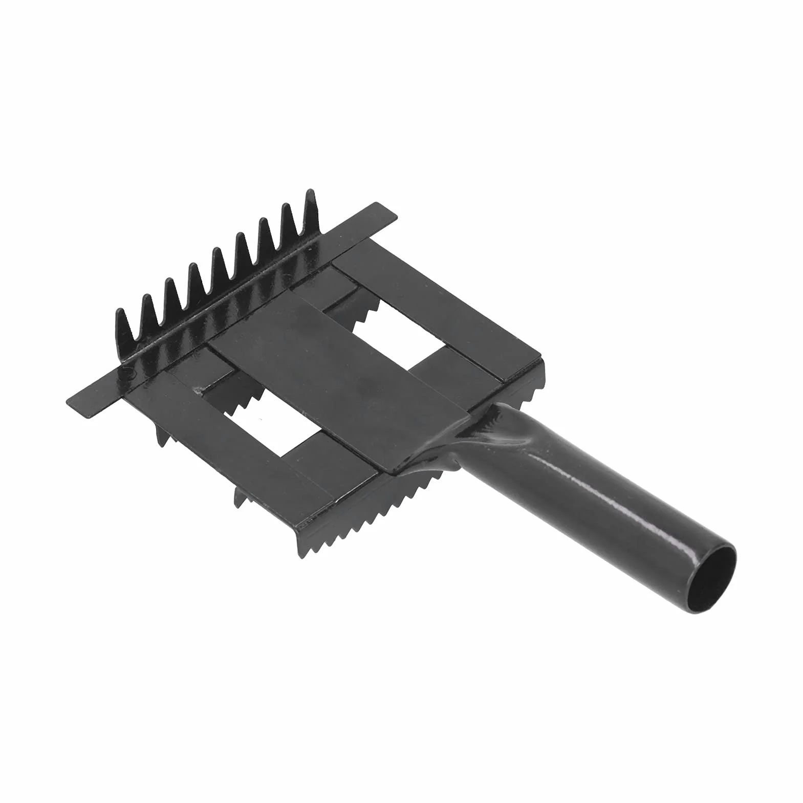 Peigne de Toilettage pour Bétail, Mouton, Cheval – Brosse Antiprurigineuse avec Dents en Fer, Poils Brillants et Lisses