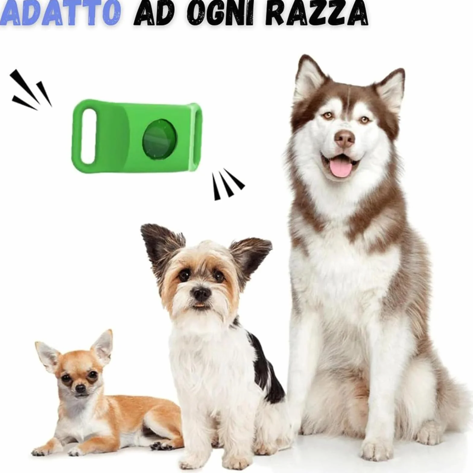 Collier Anti Puces pour Chien Réglable avec 2 Capsules Remplaçables, Étanche