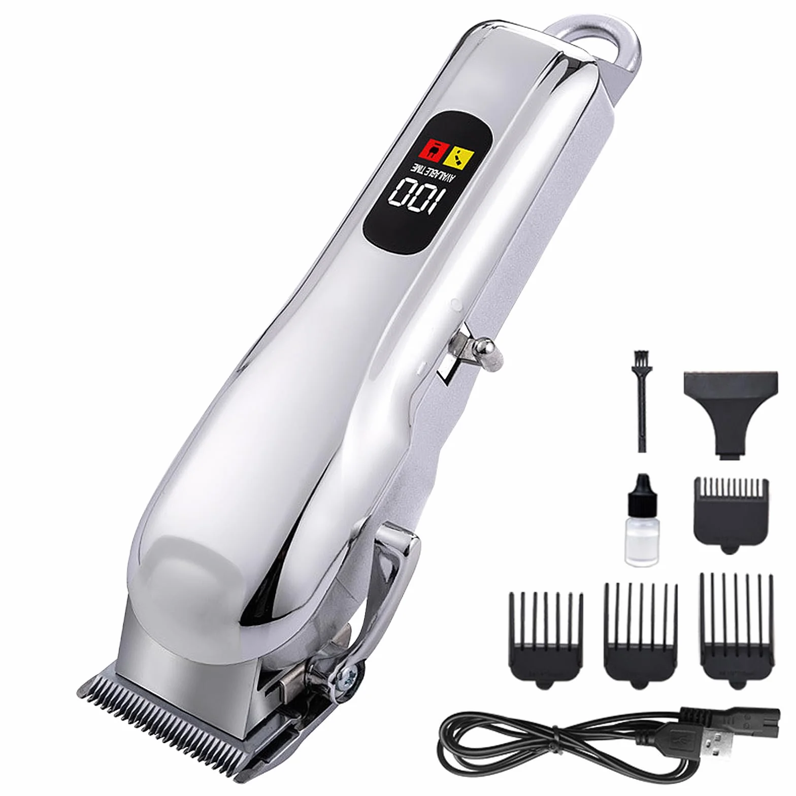 Tondeuse Chevaux Sans Fil, Tondeuse Cheval Rechargeable pour Crinière Épaisse