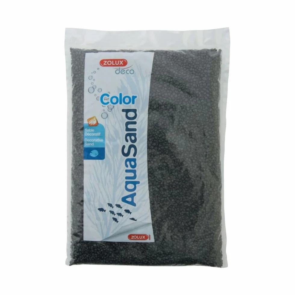 Zolux Aquasand Color Noir Ebene 1kg
