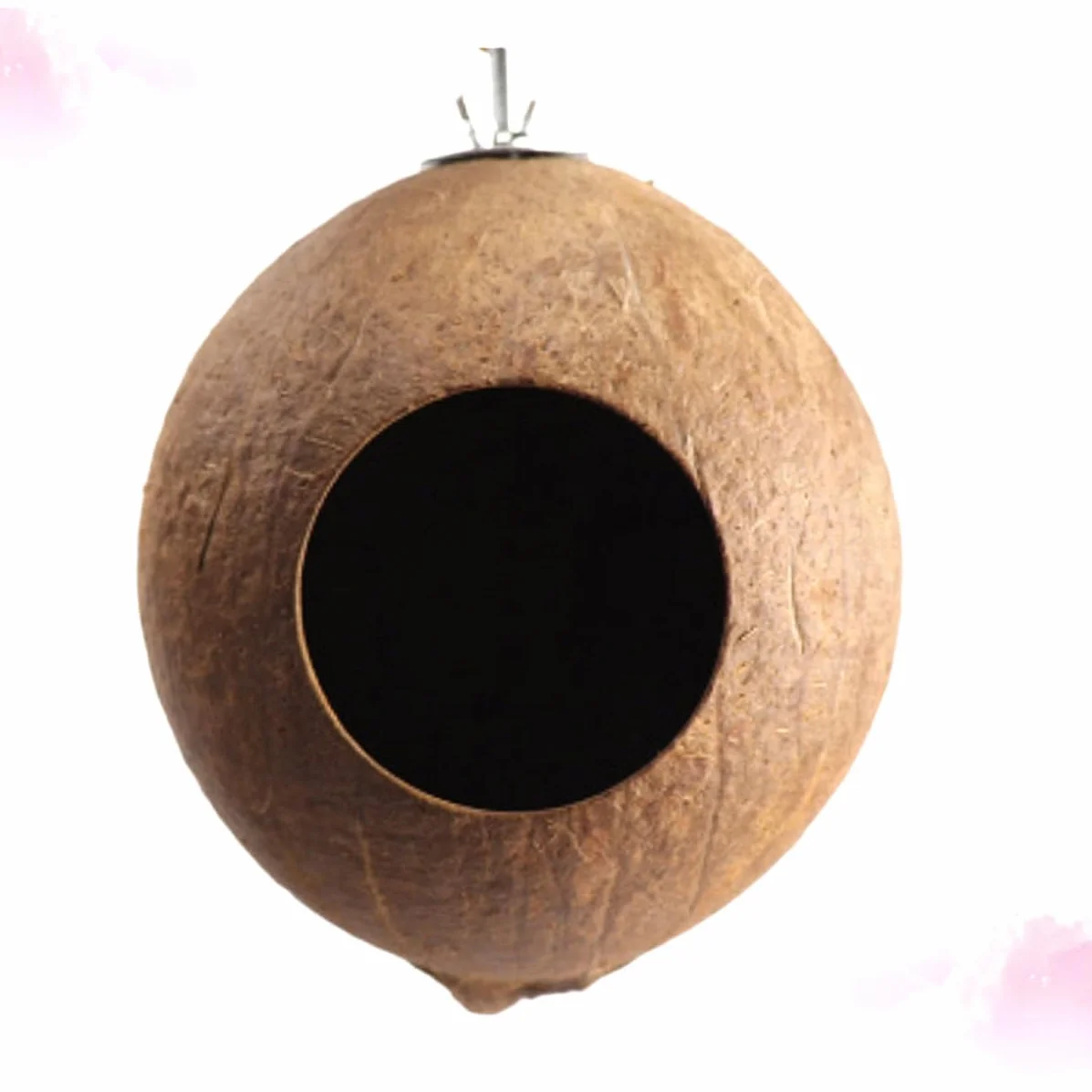 DOITOOL nid d'oiseau suspendu jouet cage oiseau hamac perroquet accessoires bambou