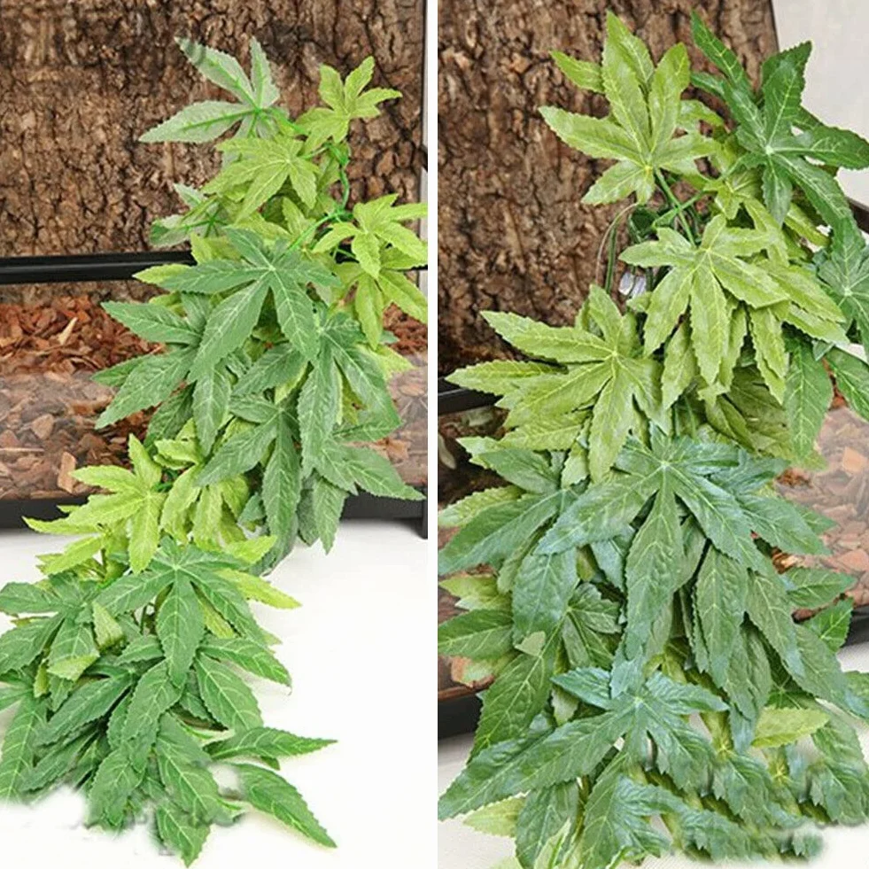Plantes d'aquarium artificielles 40cm Faux Plastique Décor pour Fish Tank
