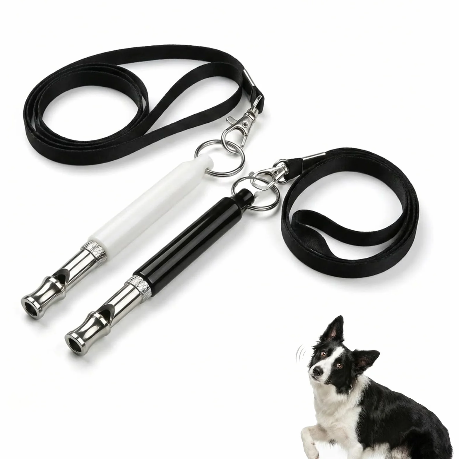 Sifflet Ultrason Chien Rappel Haute Fréquence Silencieux - Fréquence Réglable Individuellement pour Entraînement