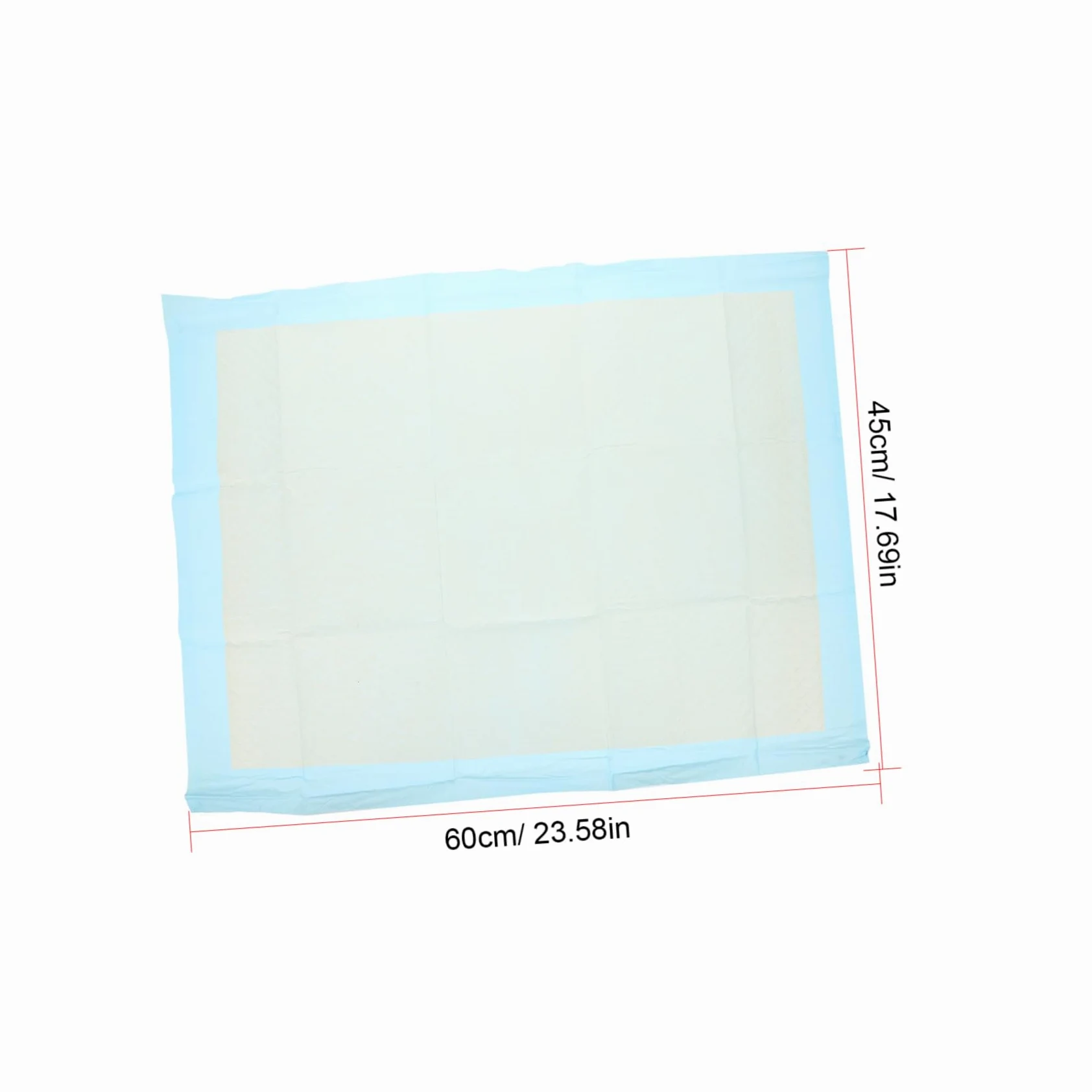 Abaodam Tapis de Propreté pour Chiens Tapis Absorbants pour Chiens de Petite Taille Sèche Rapide Utilisation Multi-Chiens Non-tissé 50 Pièces Éducation des Chiots pour Petits Animaux