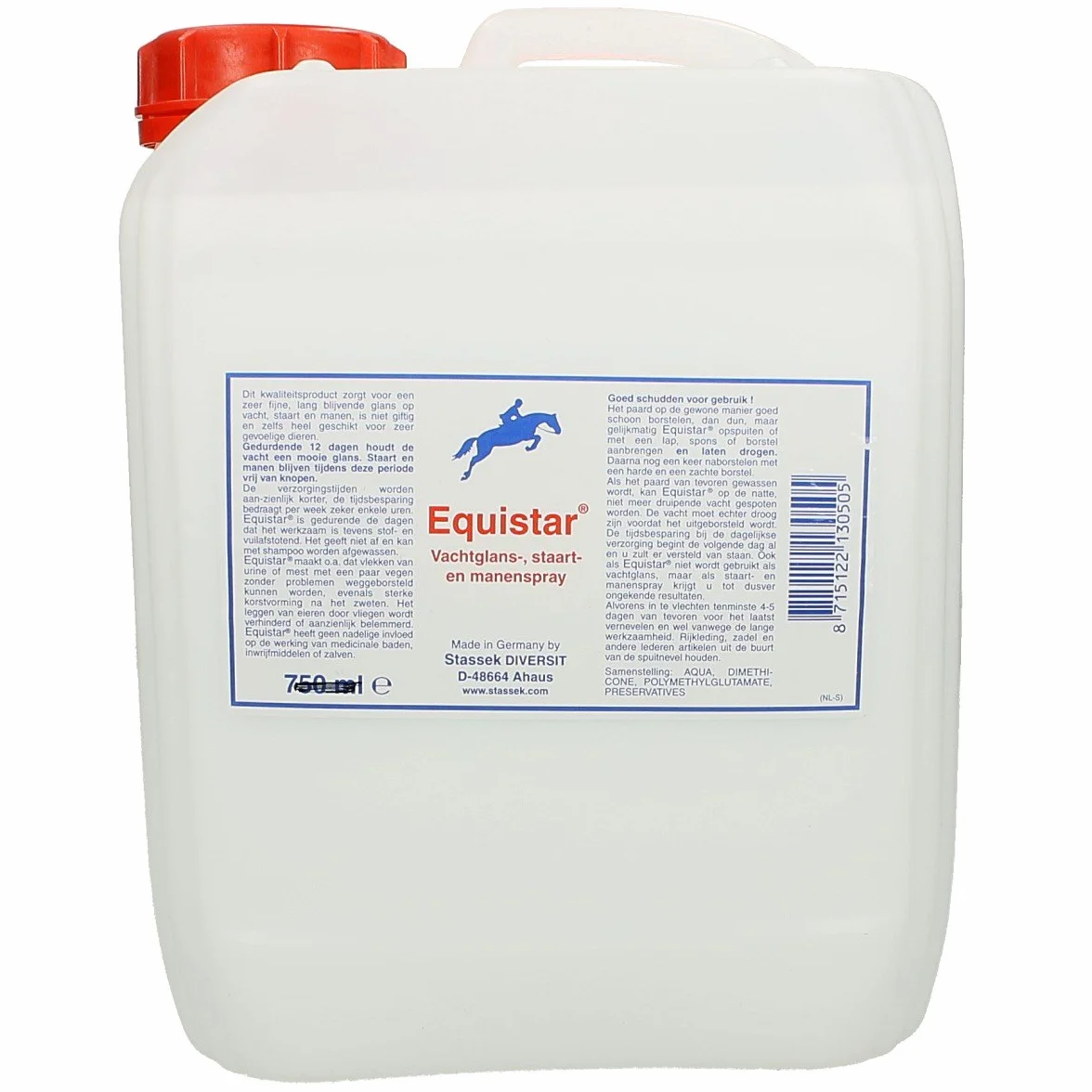 EQUISTAR® Spray lustrant pour la Queue et la crinière 750 ML
