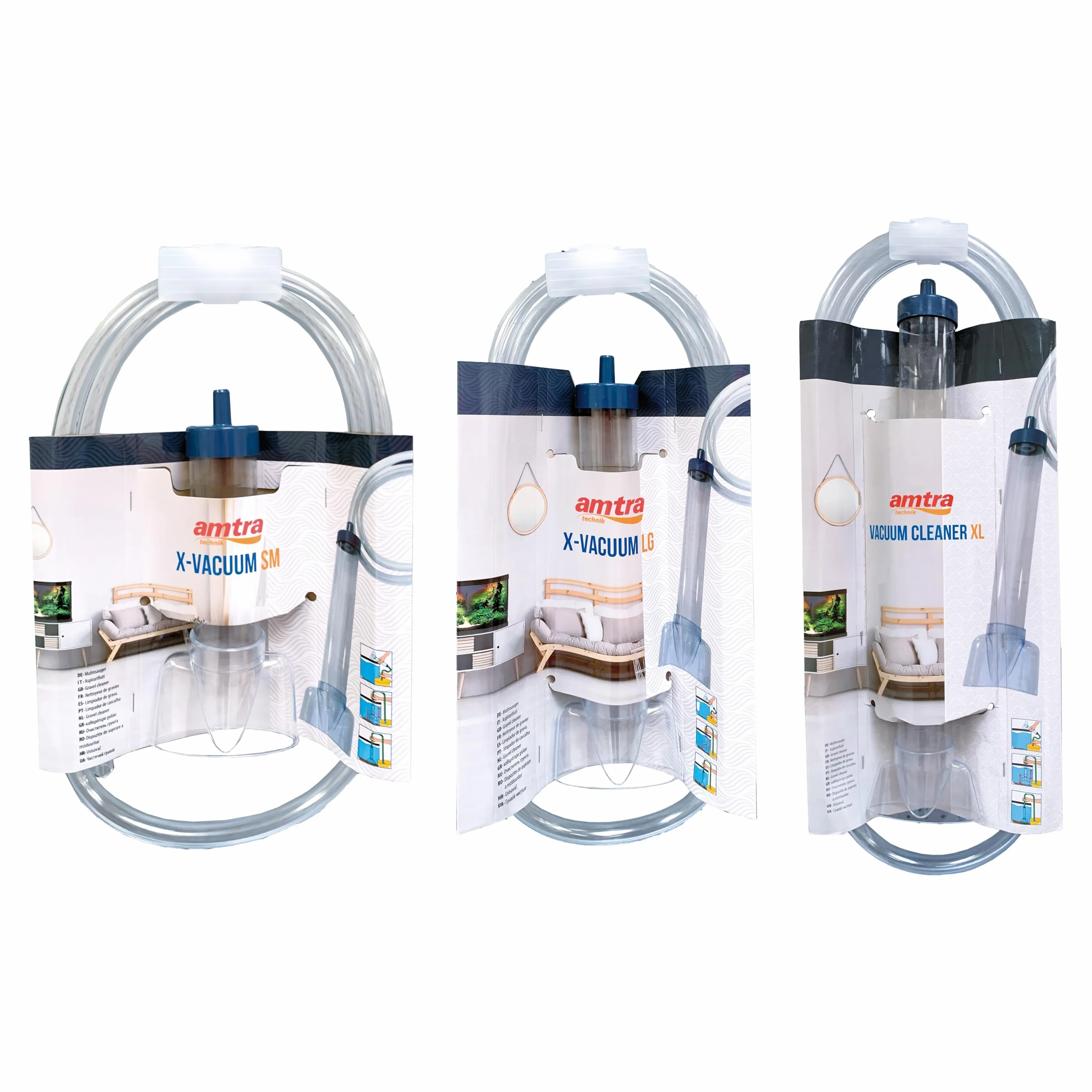 WAVE Master Cleaner Aspirateur Aquariophilie 21 cm Taille S