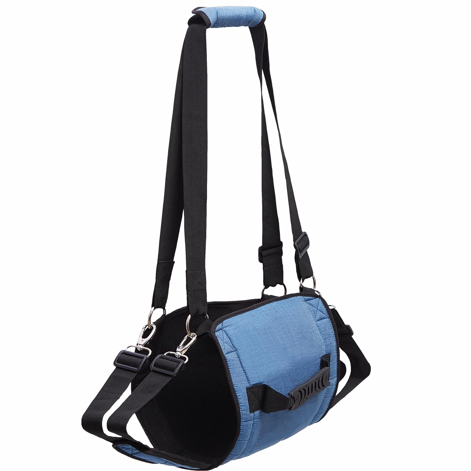 COODEO Porteur pour Chien Sling, Sac à Dos d'urgence pour Soutien des Pattes, Harnais de Levage pour Chiens âgés arthrite (XL, Bleu)