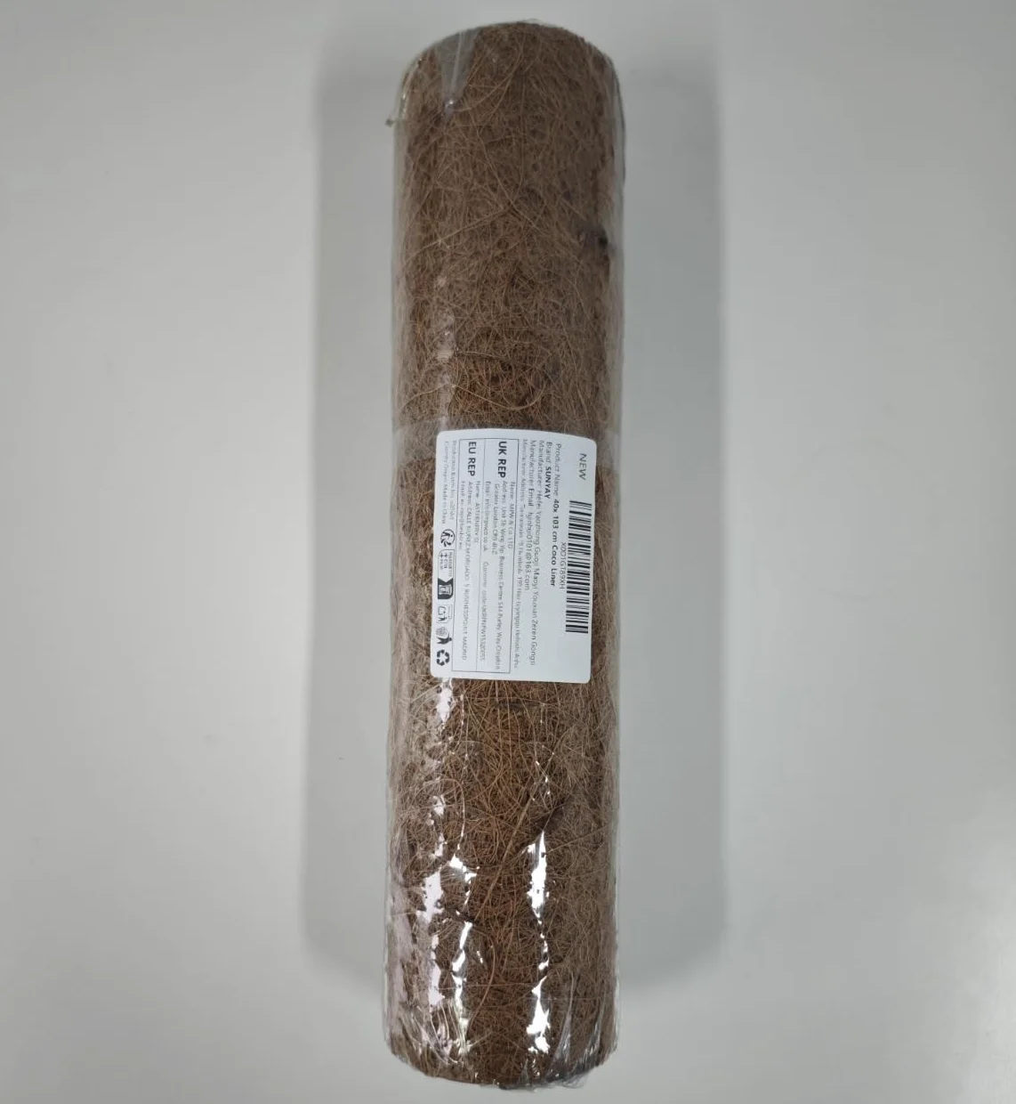 SUNYAY Litière Fibre de Coco Naturelle 40x100 cm Terrarium Reptiles