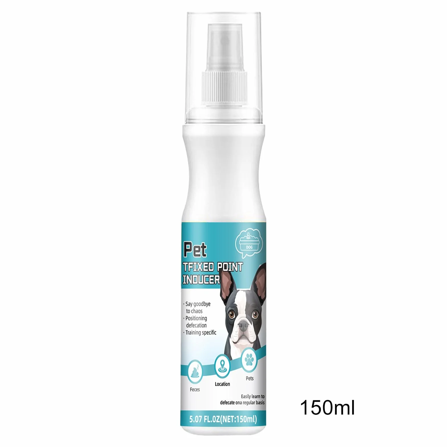 Spray d'apprentissage de la propreté pour chien – Attractif urine 150 ml intérieur et extérieur