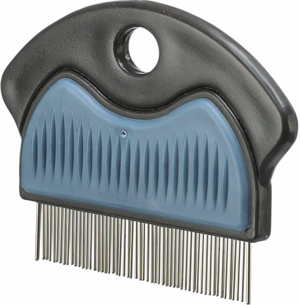 TRIXIE Peigne anti-puces et poussière 7 cm pour tous types de pelage