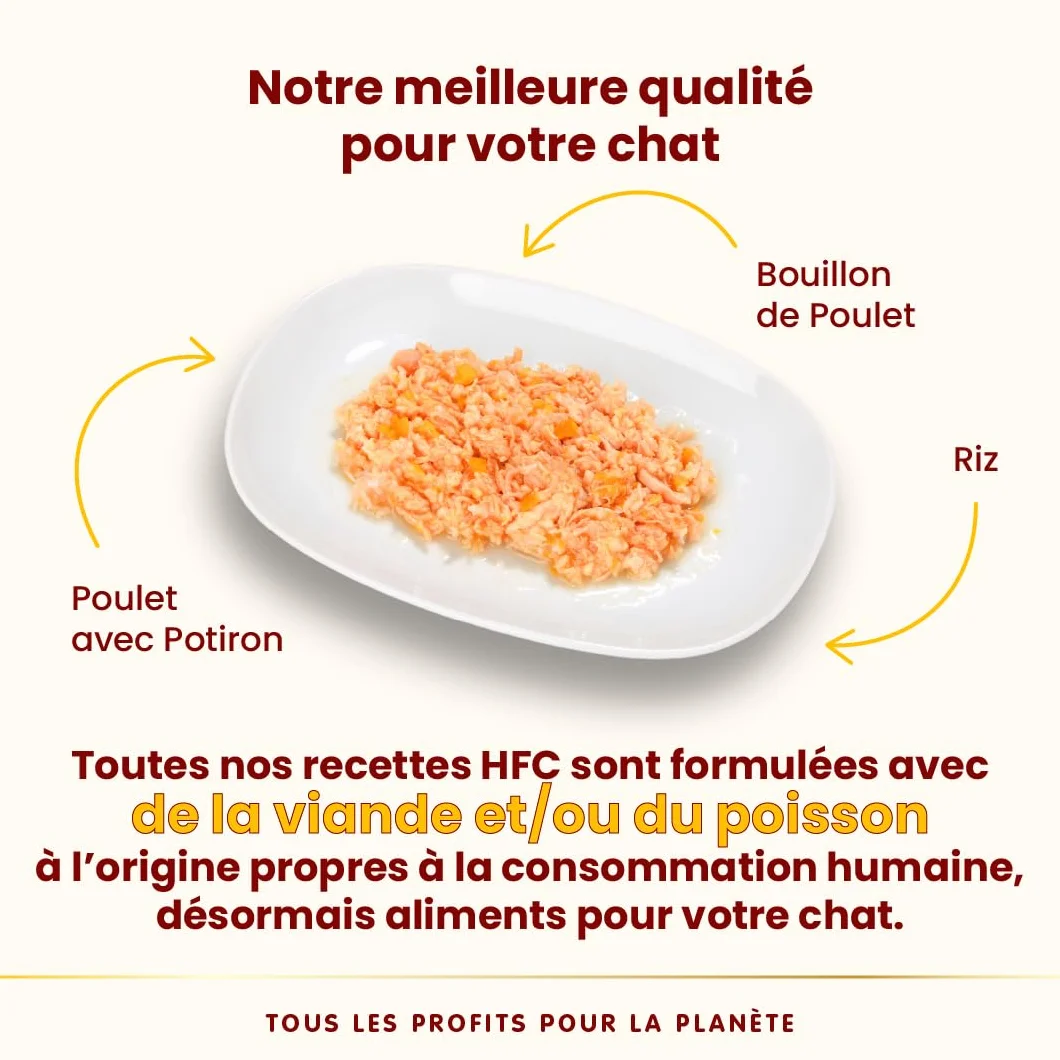 almo nature HFC Natural Aliments Humides pour Chats Poulet 70g Lot de 6