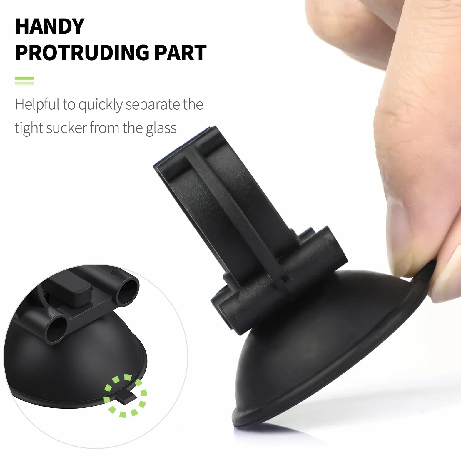 Pawfly Ventouses pour Chauffage d'Aquarium De 3,3 Cm avec Pinces De 2,4 cm Clamps De Fixation pour Canne Chauffante Standard Noire pour Aquariums (Pas pour Les Tubes De Ligne Aérienne), 12 Pièces