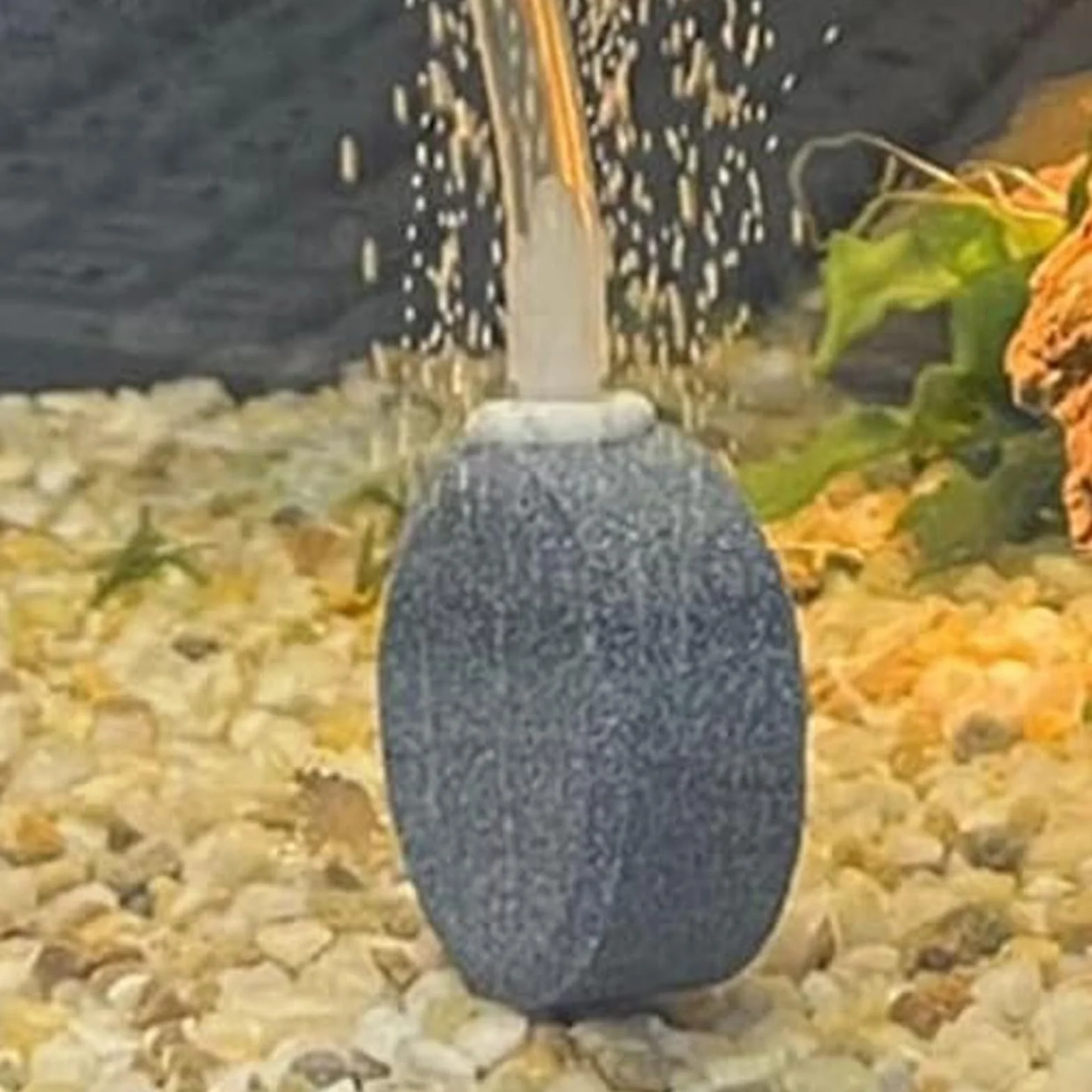 Diffuseur Air Aquarium 8 Pièces, Diamètre 4 cm, Pierre à Bulles Oxygène Gris