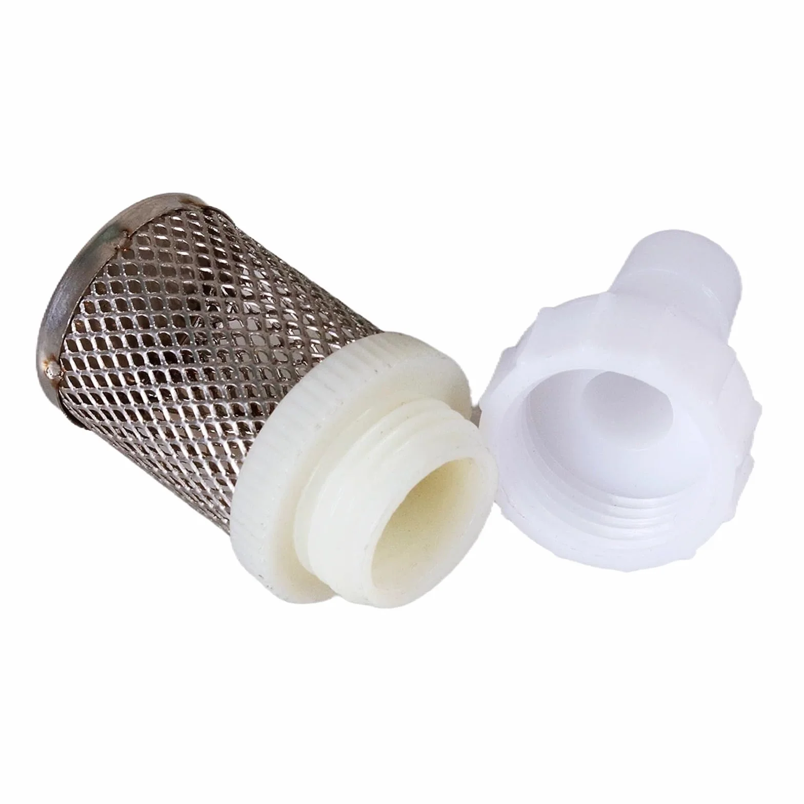 Filtre de Tuyau en Acier Inoxydable, 4 6 8 10 12 14 16 20mm, Protection de la Pompe à Eau d'aquarium, Irrigation Goutte-à-Goutte, Eau agricole, Filtre à Mailles(4mm)