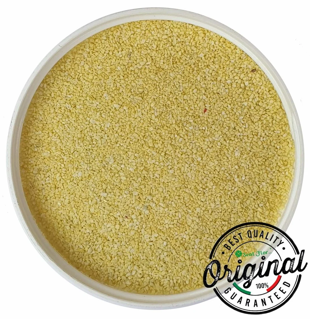 Sable coloré pour décoration pots 0,5 mm sac 3 kg champagne