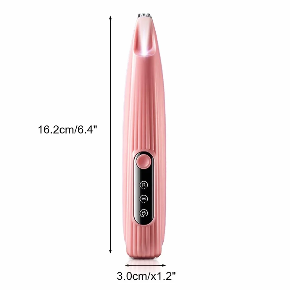 Tondeuse électrique Chien Faible Bruit Lumière LED Rasoir Chat étanche USB