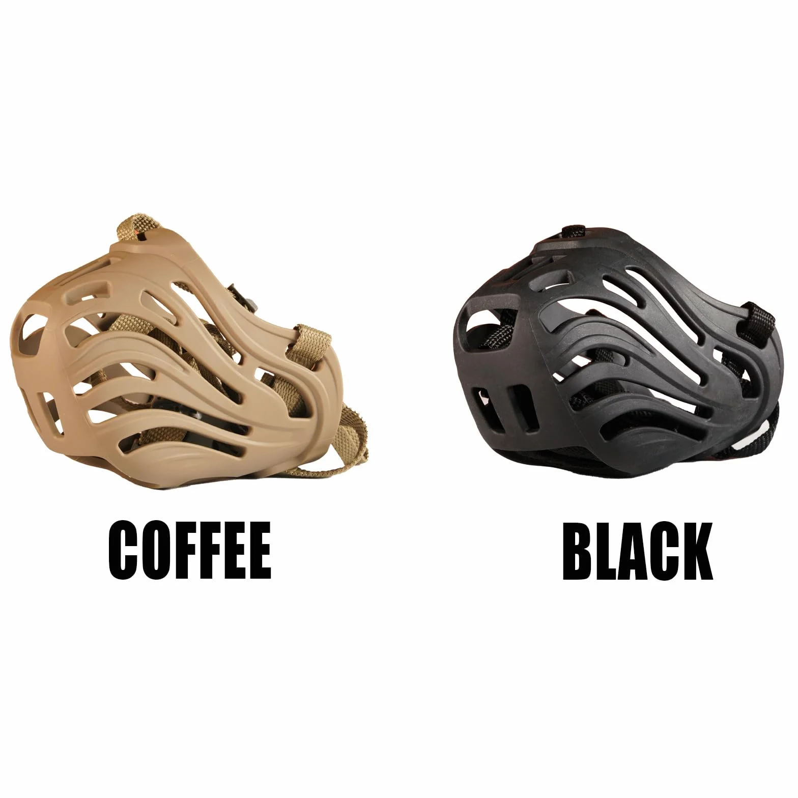 Muselière en silicone pour chiens petite, moyenne et grande taille empêche les morsures, la mastication et les aboiements (noir, taille M)