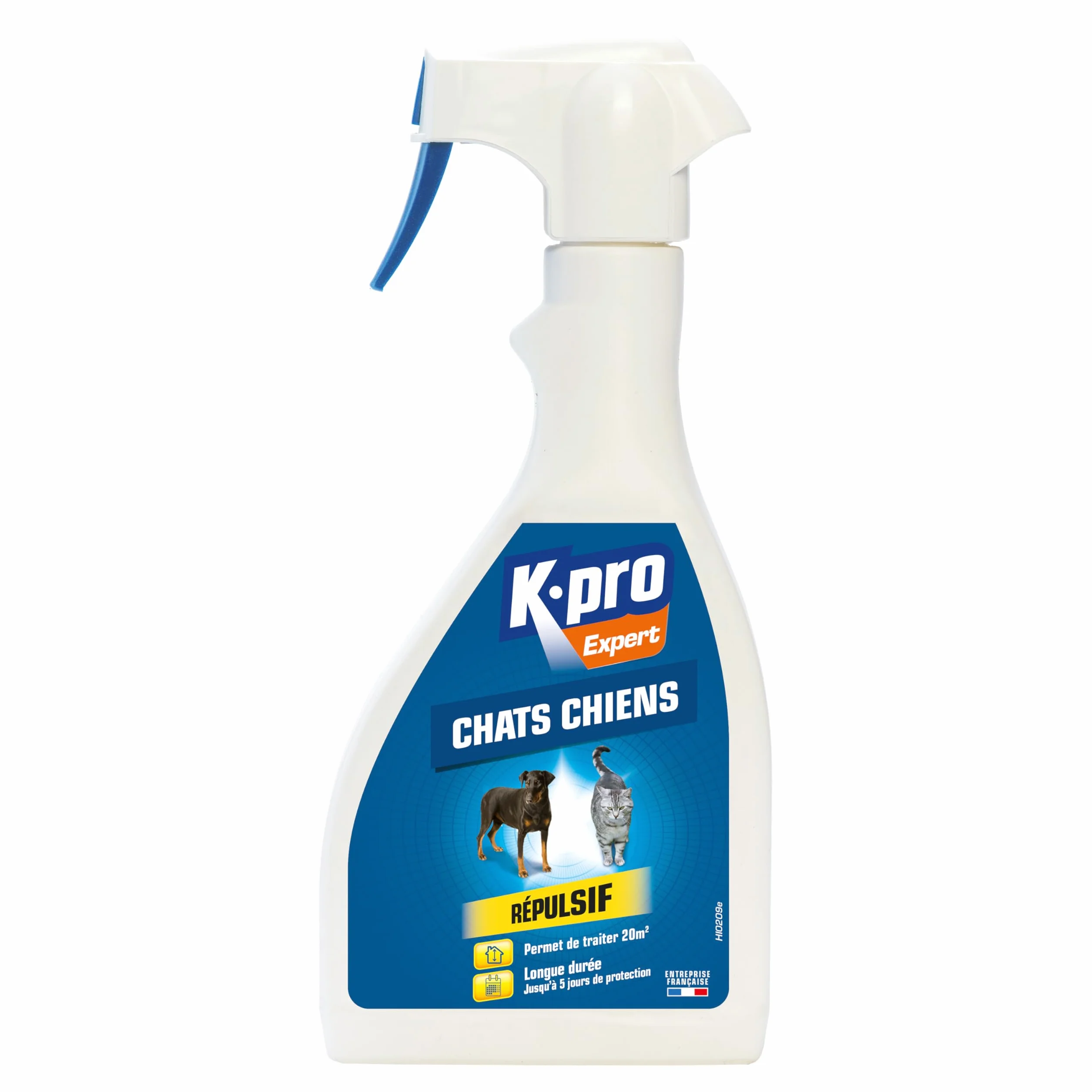 K.PRO Répulsif Chiens et Chats 500ml Action Immédiate Extérieur Intérieur
