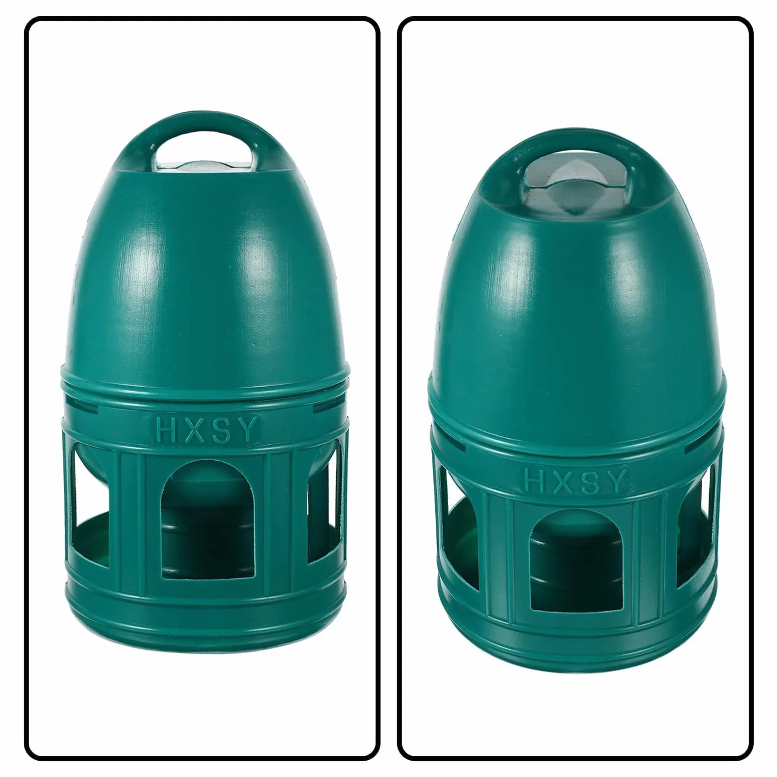 Abreuvoir pour Pigeons et Volailles - Capacité 3/5 L - Distributeur d'Eau avec Poignée de Transport