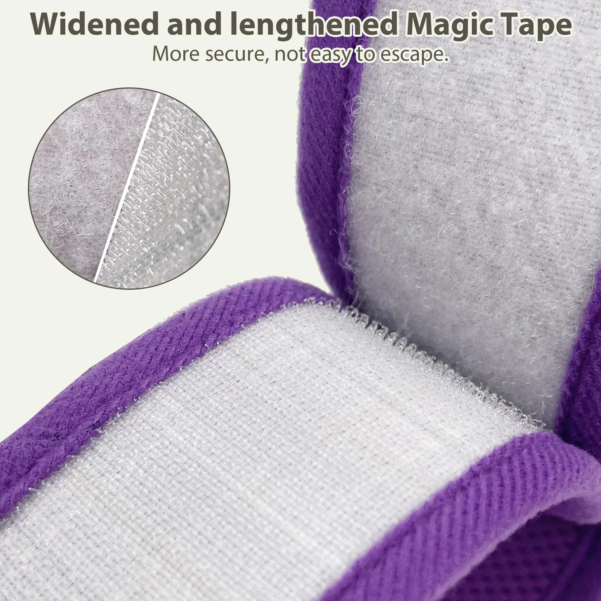AIITLE Ensemble de harnais et laisse pour lapin anti-évasion - Design à ruban magique, rembourrage en maille à motif à carreaux léger, sans étouffement ni traction pour chiot, chat, rat, écureuil