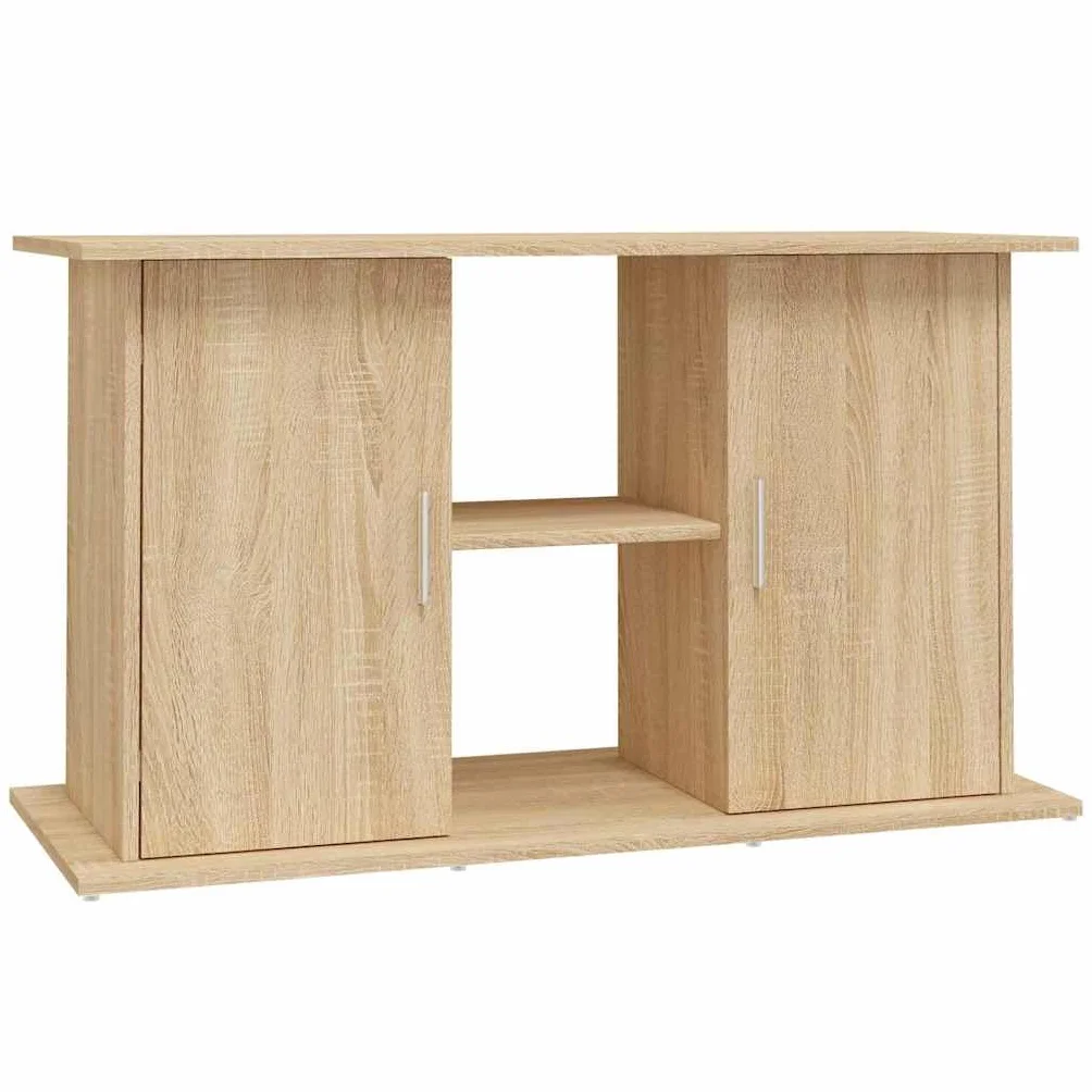 vidaXL Support d'aquarium Chêne Sonoma 101x41x58 cm Bois d'ingénierie