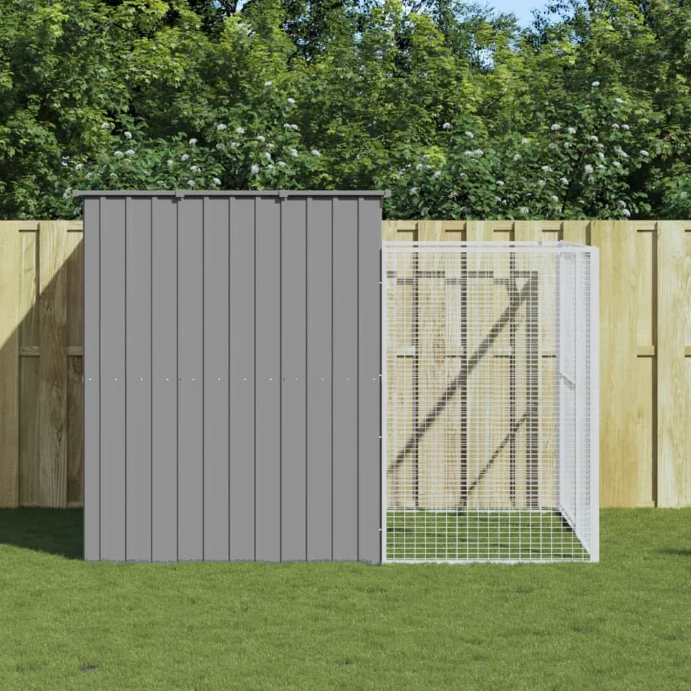 Niche pour chien gris clair 214x253x181 cm