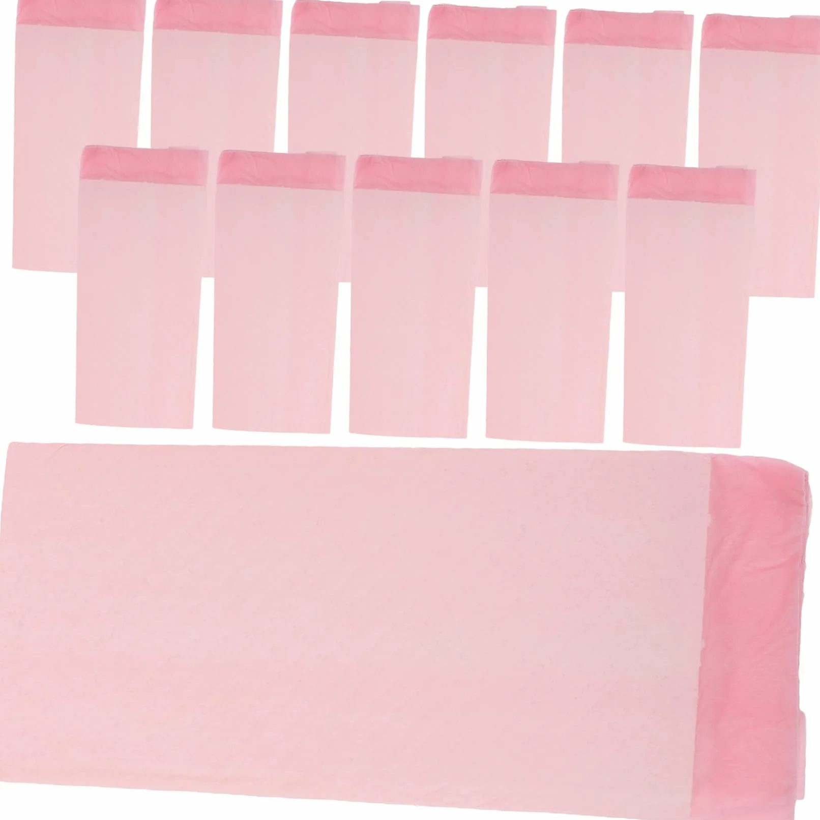 Milisten Tapis de Propreté Rose pour Chiot, Alèse Ultra-absorbante, Légère et Confortable, pour L’Apprentissage des Animaux | Papier Pe Imperméable, Usage Cage Petit Compagnon, Format Portable, Foyer Multi-chiens