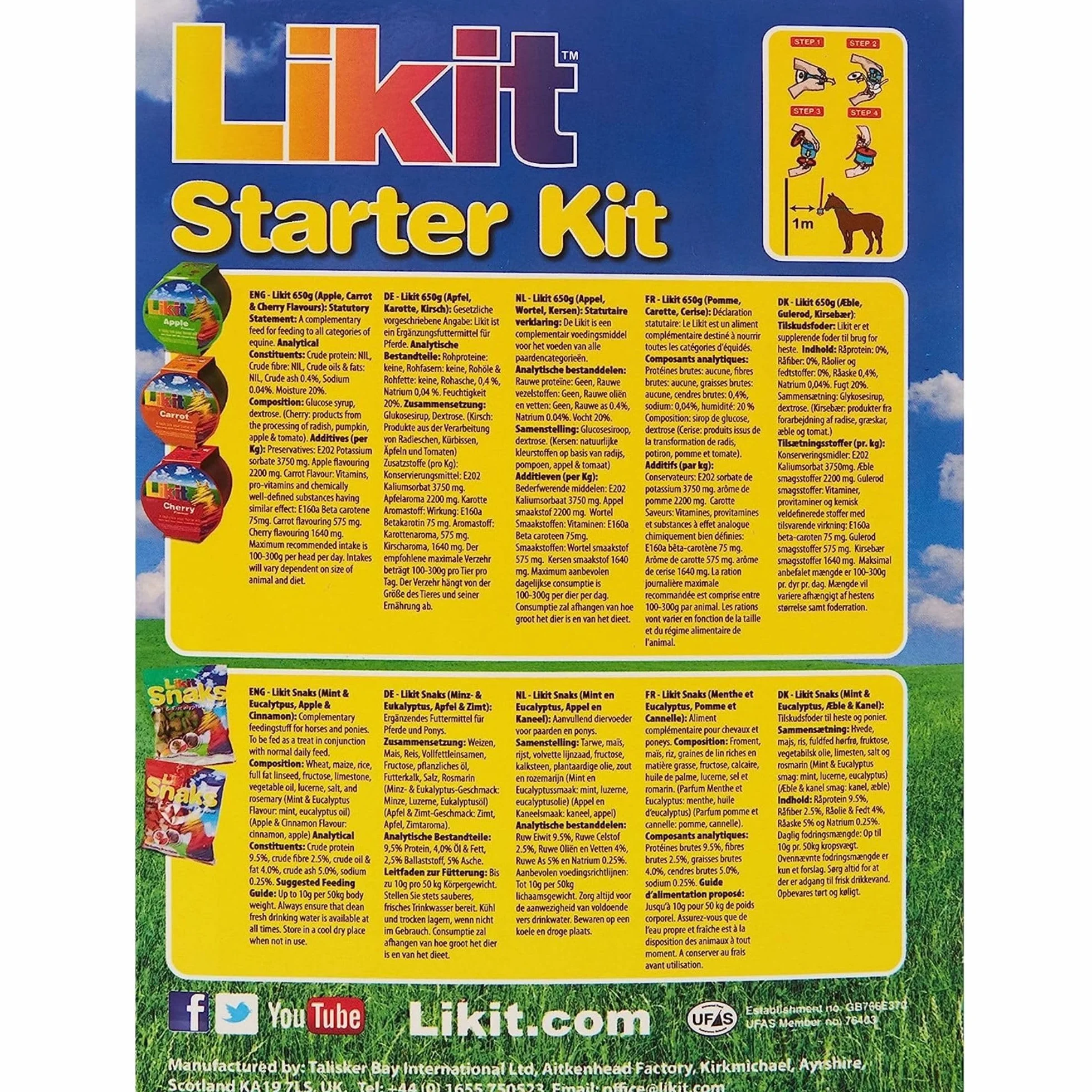 Likit Starterpackung 6 Teile