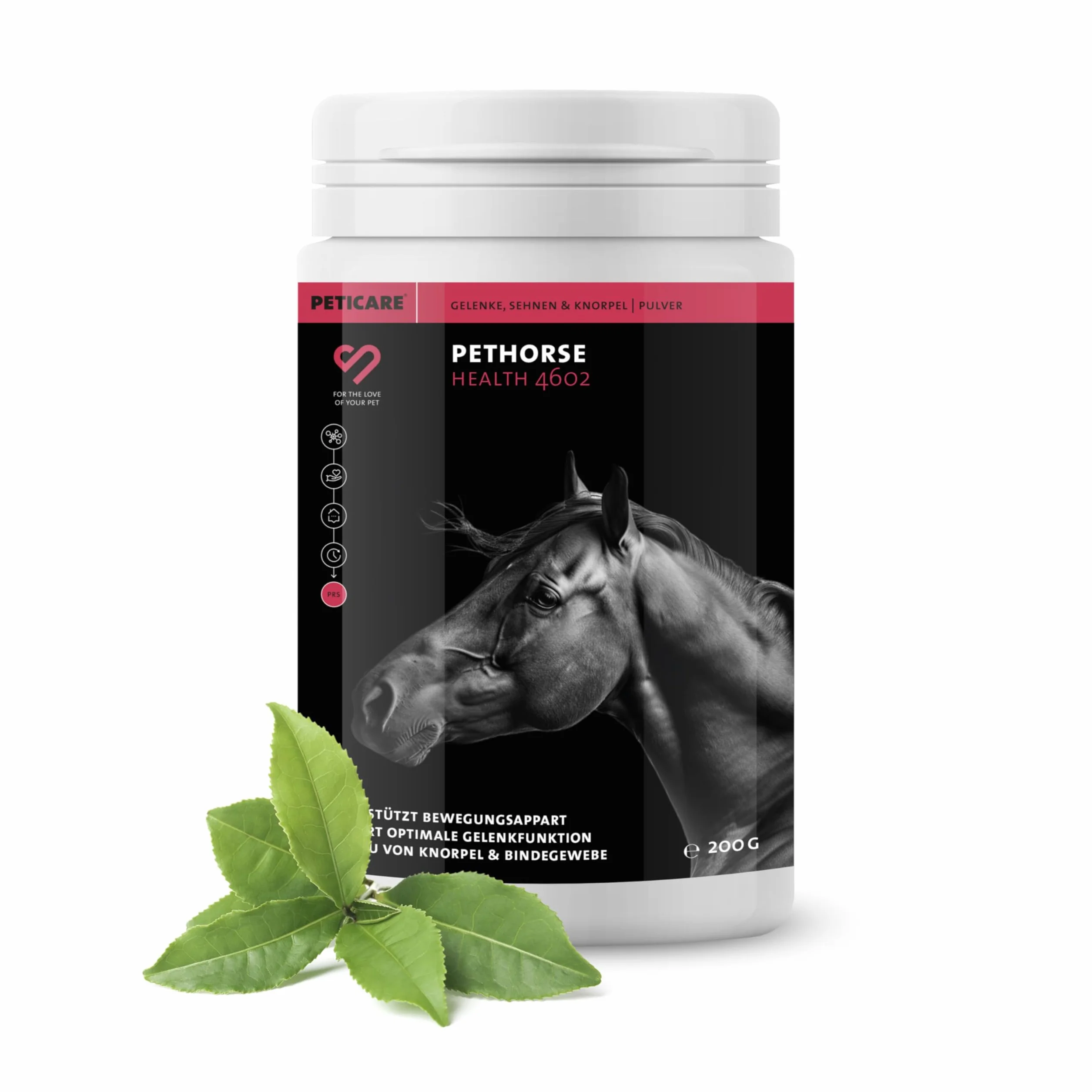 Peticare Cure Articulaire en Poudre pour Chevaux | Soutient Articulations & Tendons | Ingrédients Naturels | MSM & Moule Verte