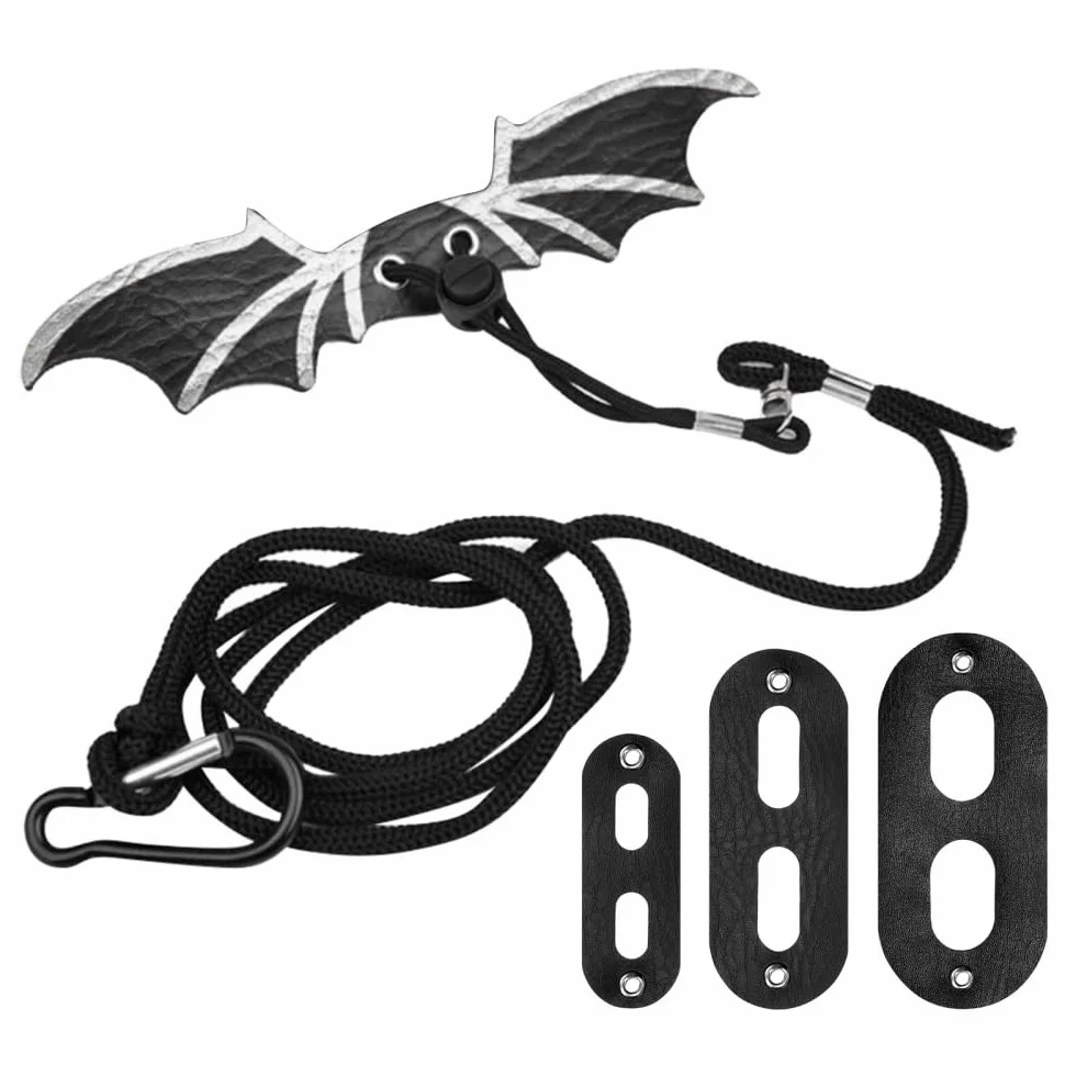 Harnais de Laisse pour Reptiles Lot de 3 Ailes Réglables pour Lézard Dragon Barbu Sécurité Plein Air