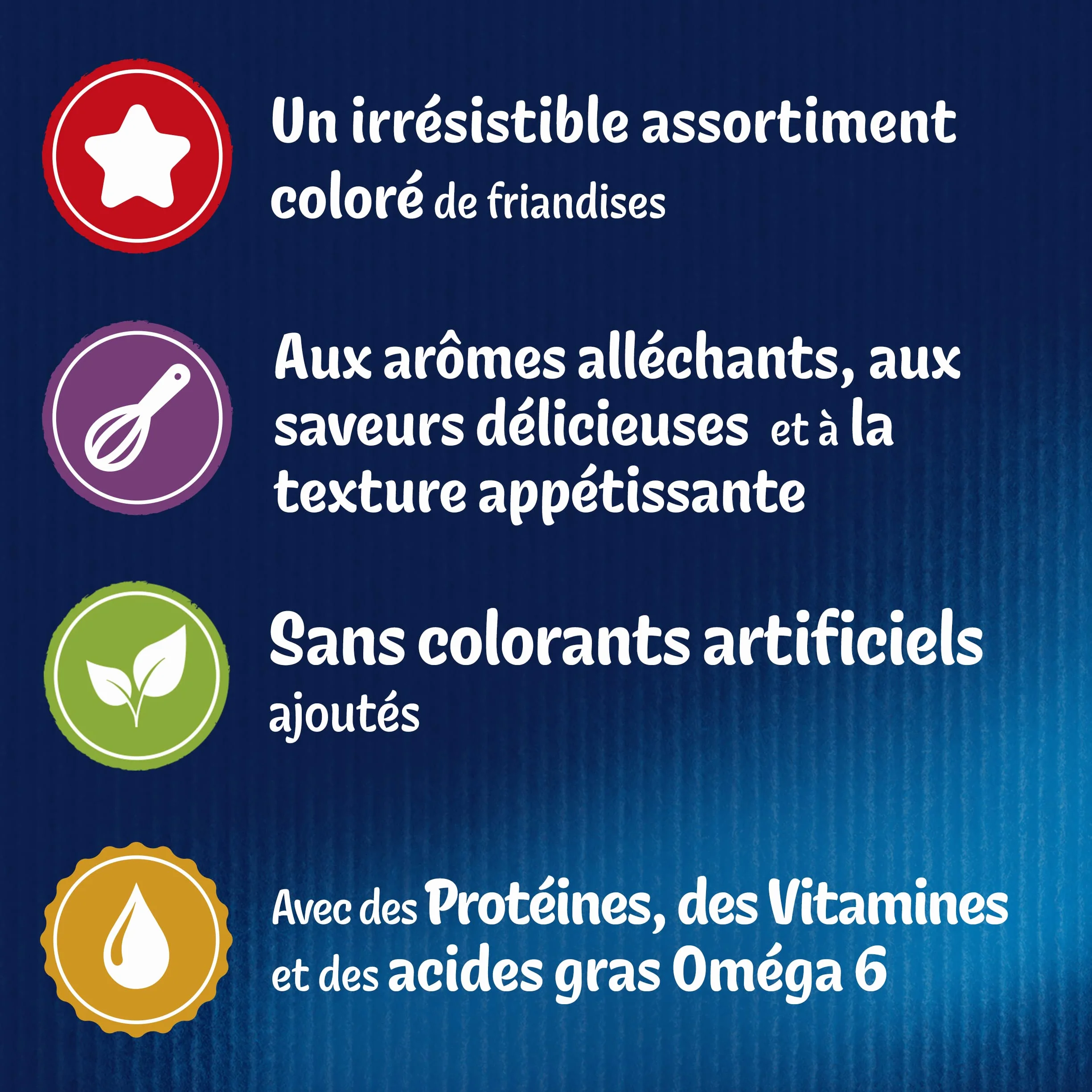 Felix Party Mix Friandises pour Chat Adulte Riches en protéines vitamines acides gras oméga 6 Sélection Mixte Poulet Foie Dinde Sac Lot de 5 x 200g