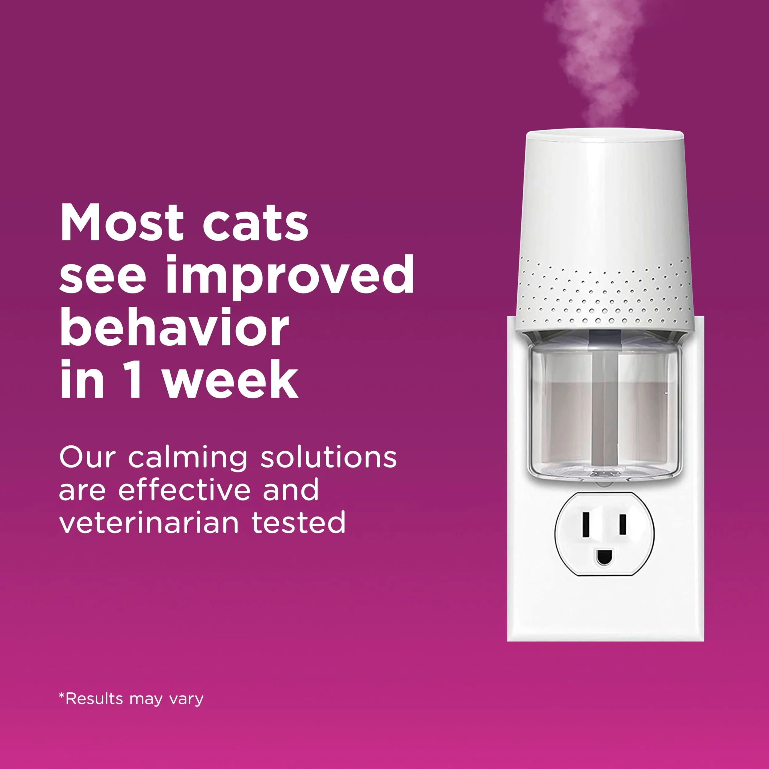 Comfort Zone 1 diffuseur Plus 2 recharges | Kit apaisant Multi-Chats (approvisionnement de 60 Jours) pour Une Maison paisible | Recommandé par Les vétérinaires | Arrêtez Les Combats de Chats et