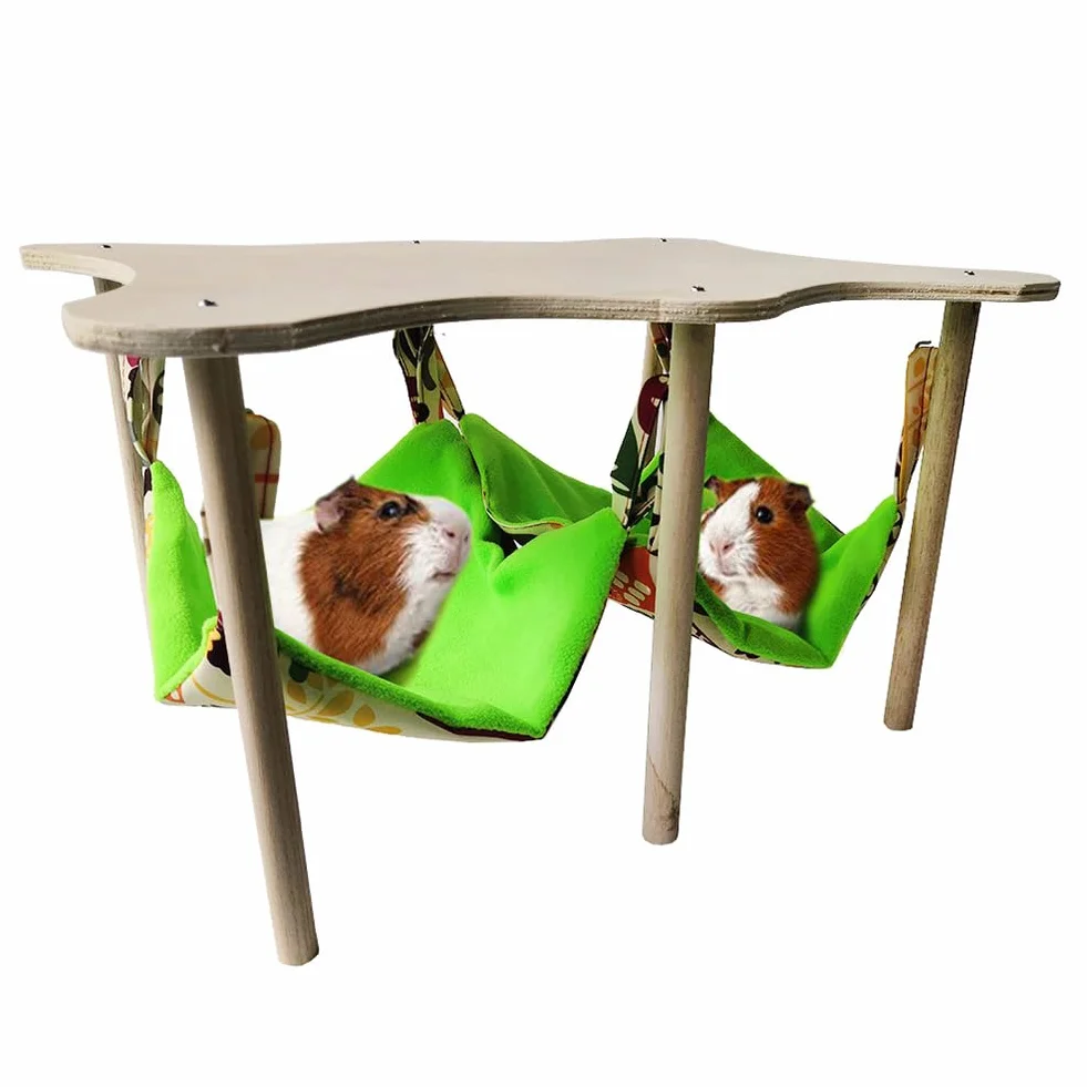 Hamac à Suspendre pour Cochons d'Inde, 30x30x24cm Hamacs pour Petits Animaux Hamacs Suspendus pour Cochons d'Inde Furet Cachettes de Couchage pour Rat Accessoires