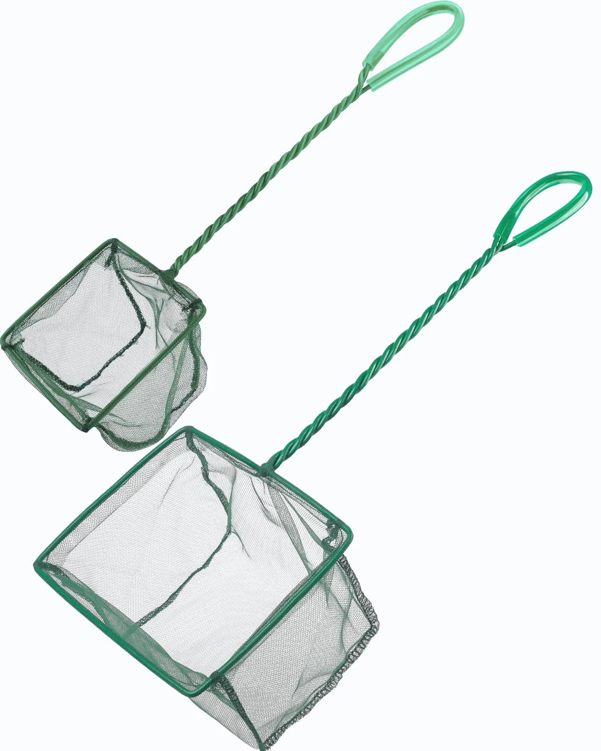 Pawfly Épuisettes pour Aquarium 10 & 15 cm Mailles Fines Souples