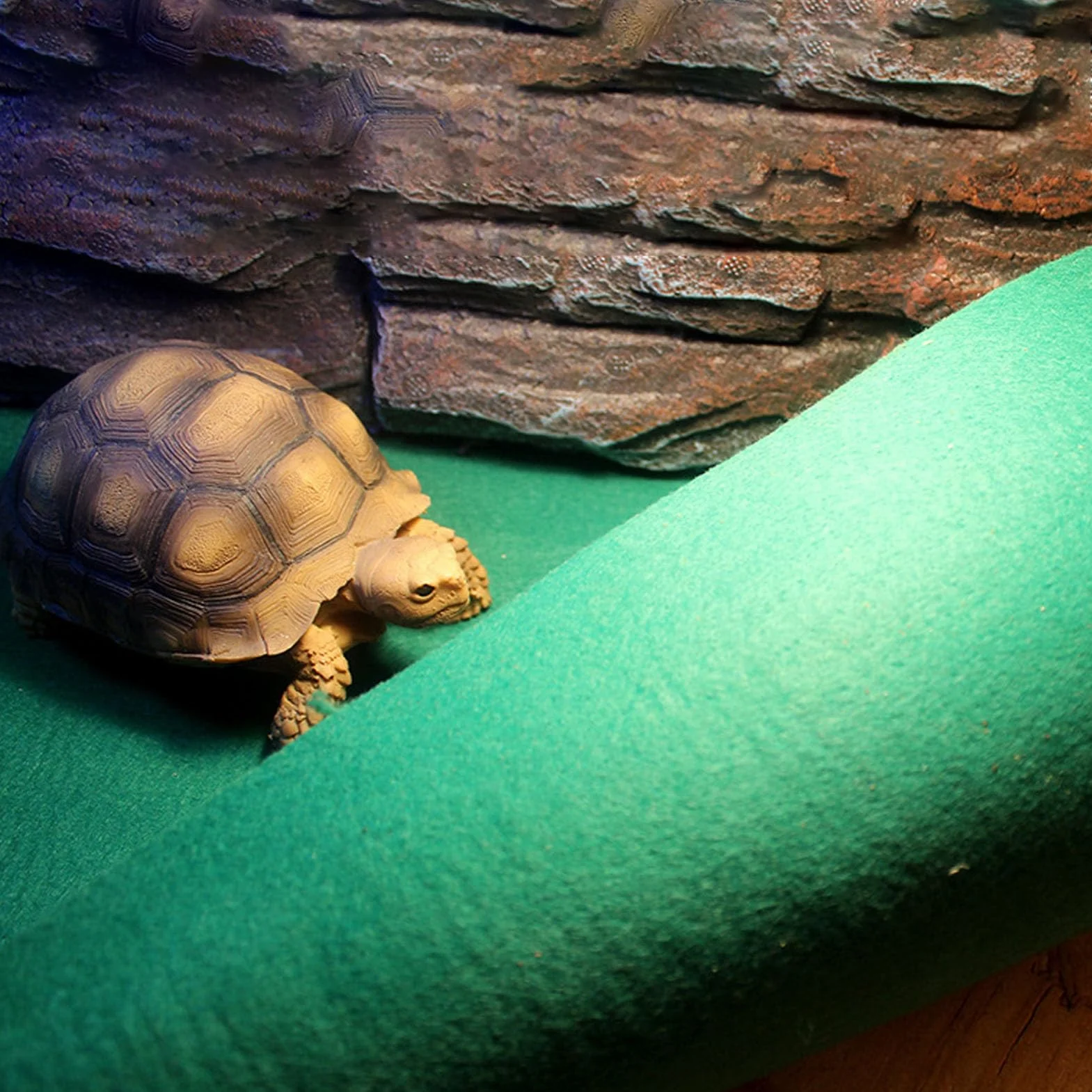 Revêtement de Terrarium pour Reptiles Tapis Réutilisable Absorbant 120x60 cm