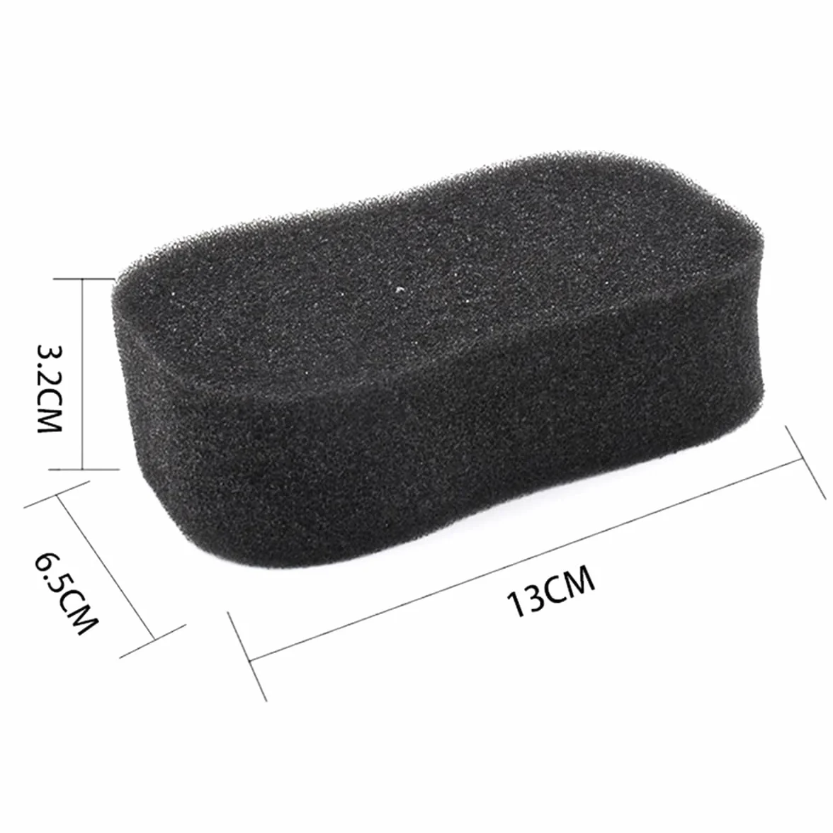 Lot de 6 éponges de toilettage pour chevaux - Nettoyage et épilation du pelage - Éponge noire pour le bain