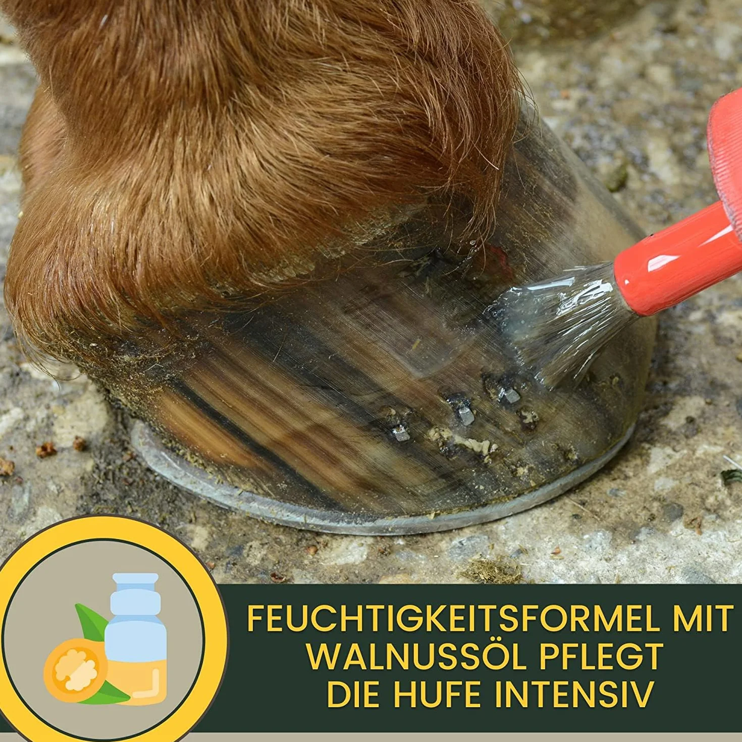 EMMA Shampoing pour chevaux I Kit d'entretien poney I Shampoing chevaux Fourrure Crinière Queue Rose & Parfum I Graisse de sabot pour chevaux rose I Baume pour sabots pour chevaux I Cadeau pour