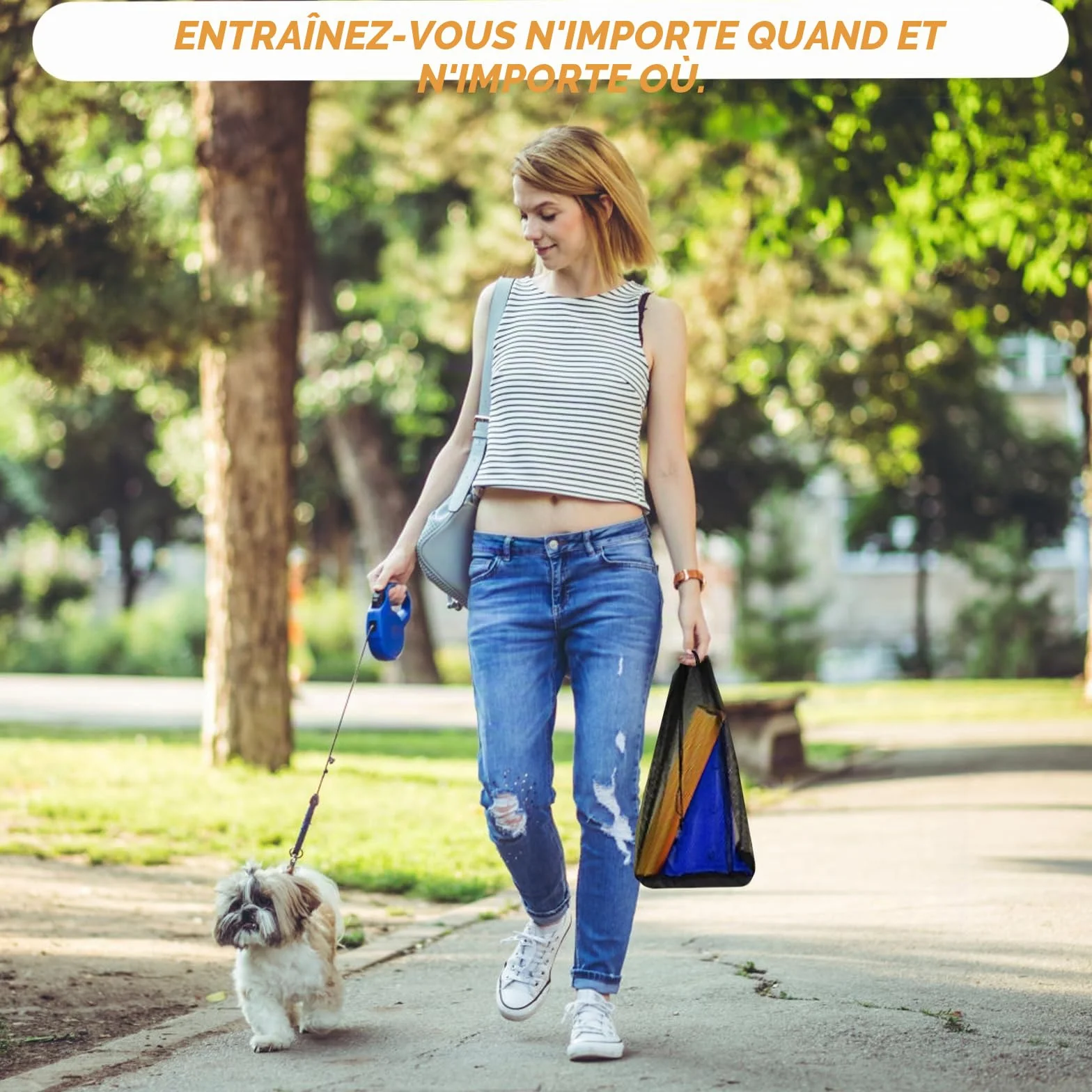 Agility Kit de barrière d'agilité pour Chien - Cavaletti réglables - Hauteur 32 cm - 8 Barres 80 cm