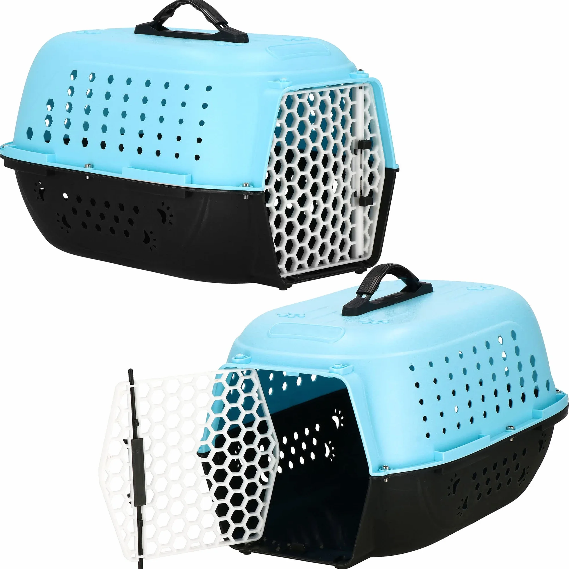 SPRINGOS Boîte de transport pour chien 48 x 28 x 33 cm Plastique rigide