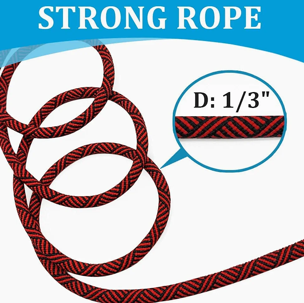 Laisse de dressage pour chien de 4,5 m de long, très résistante, réfléchissante, avec poignée rembourrée souple pour chiens de petite, moyenne et grande taille, rouge