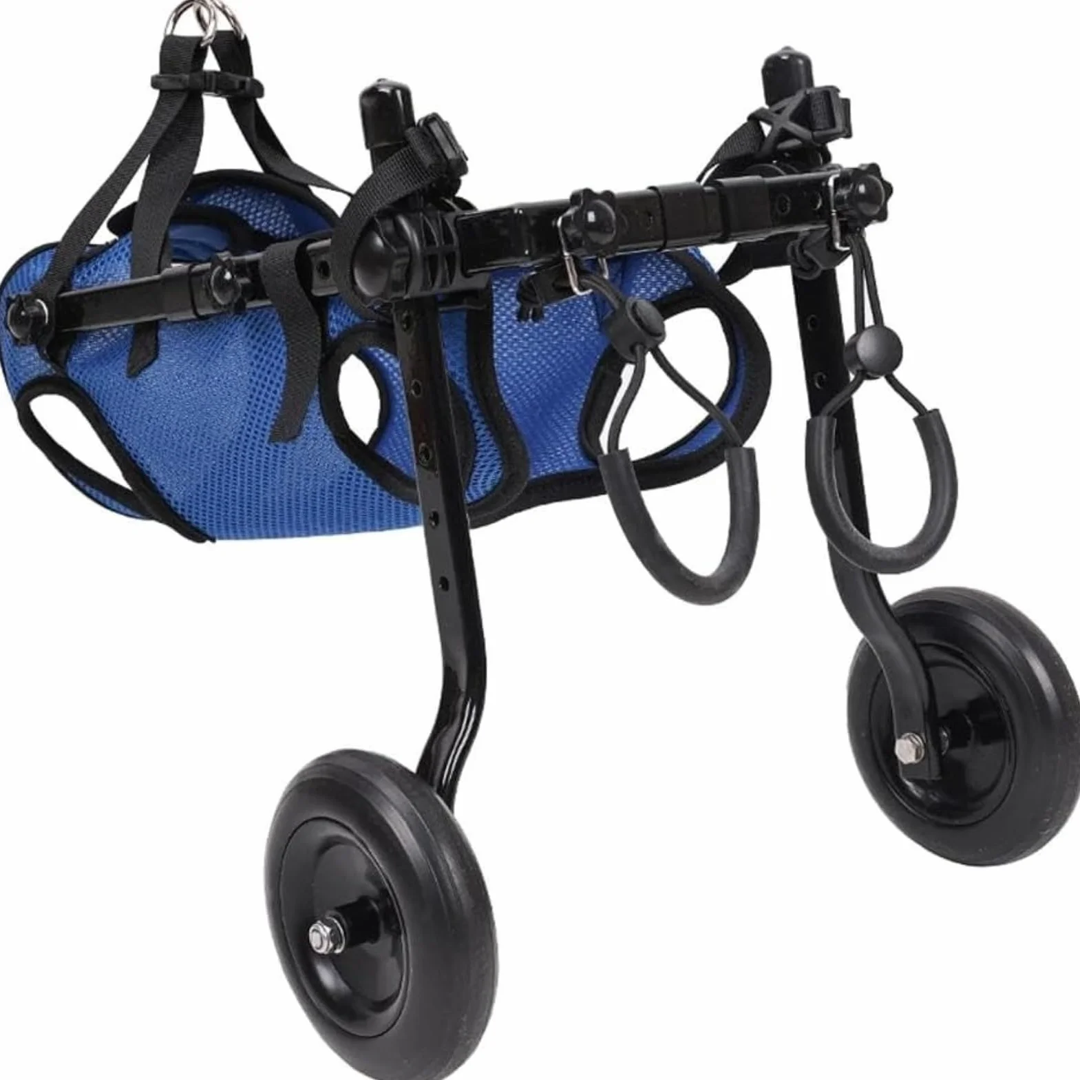 Chariot réglable pour animal domestique handicapé, aide à la mobilité des membres postérieurs
