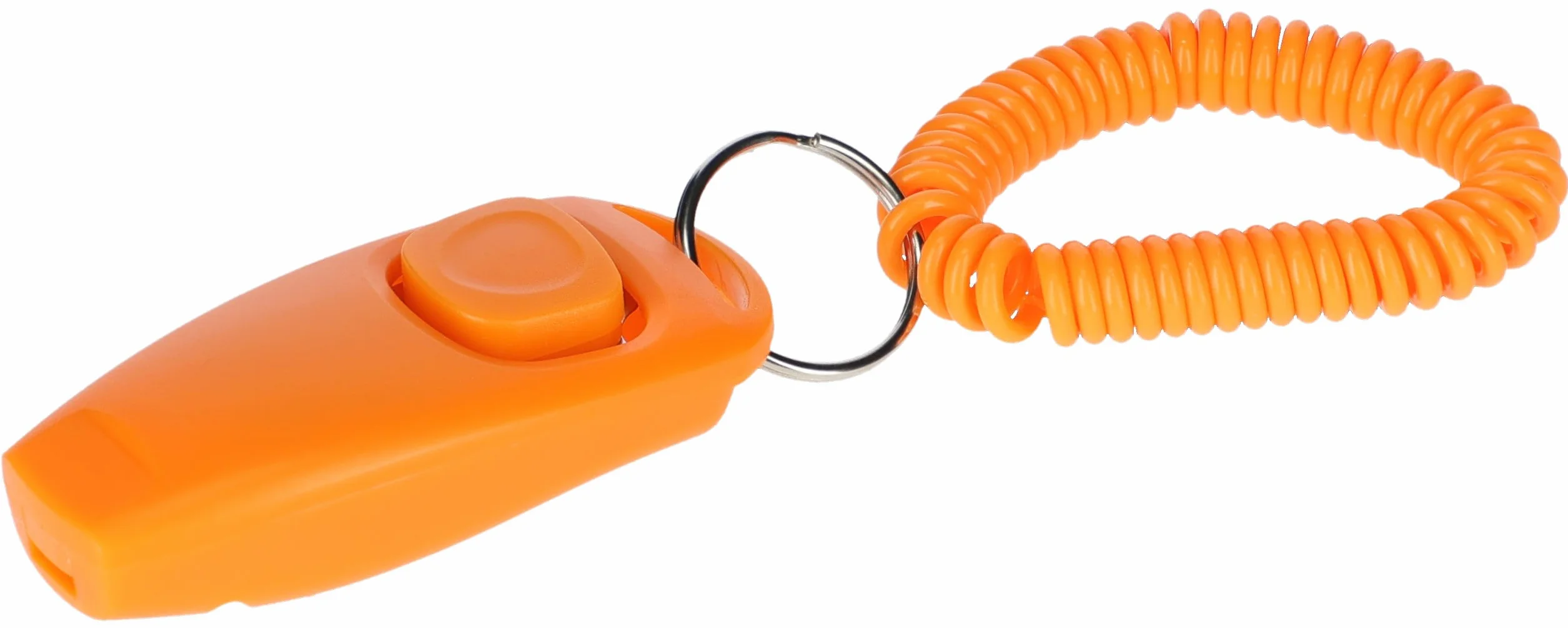Kerbl Pet Clicker et sifflet 2en1 Orange, 8cm