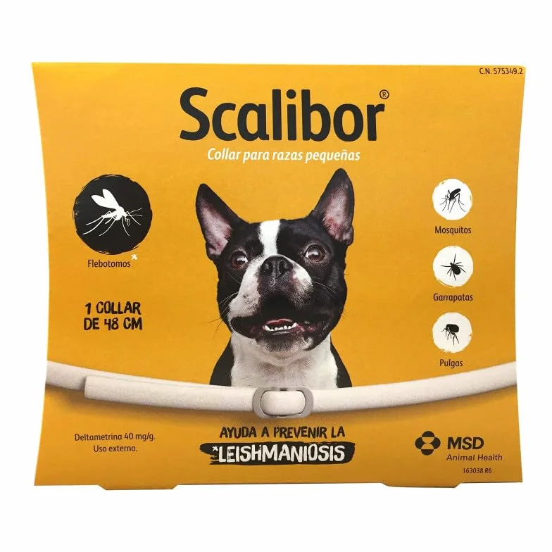 SCALIBOR Collier pour chiens protection 12 mois 48 cm