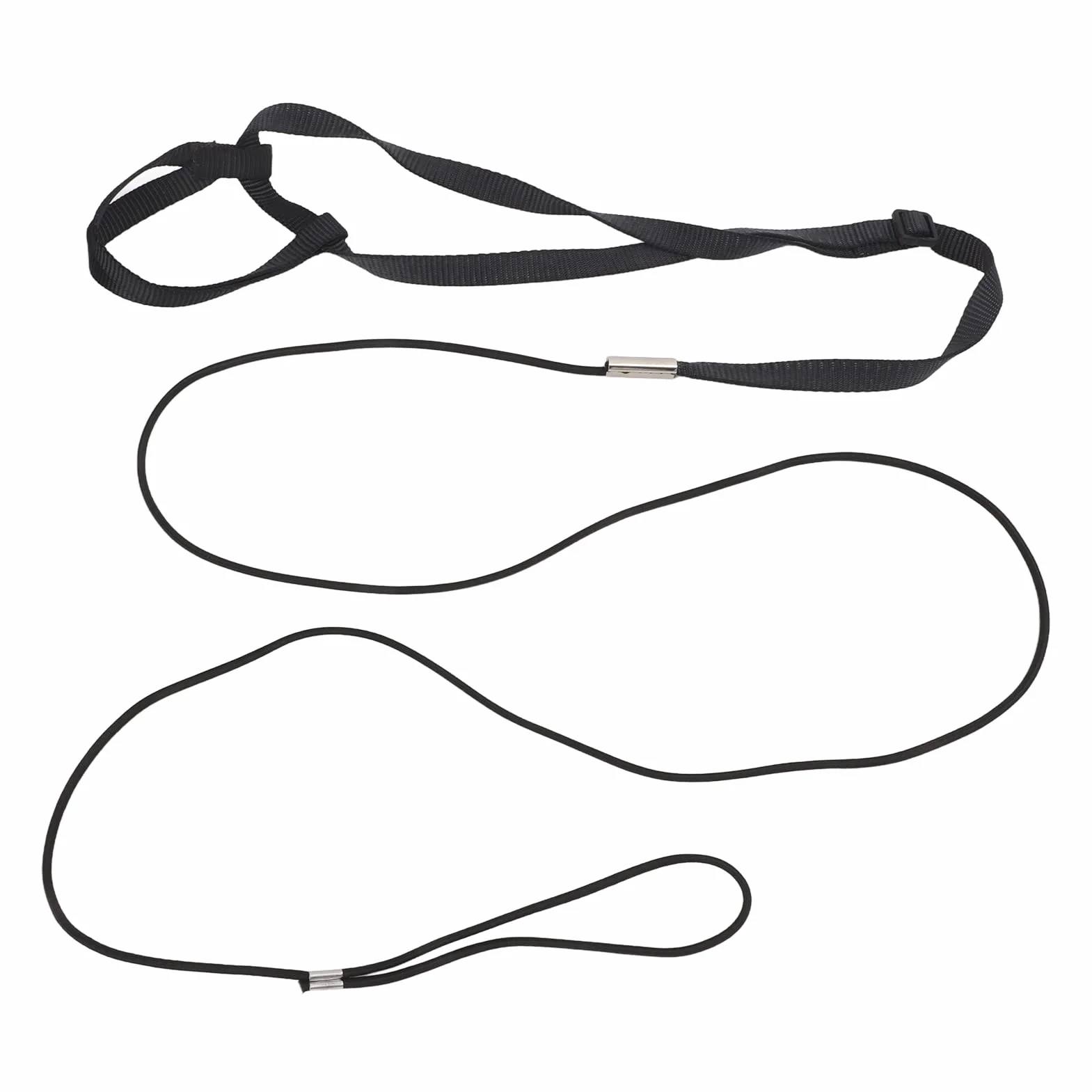 Harnais et Laisse Perroquet Réglable en Nylon, Accessoire Exercice Plein Air pour Ara Perruche Cacatoès Gris Africain, Empêche Fuite et Évasion, pour Vol Libre Sécurisé en Extérieur