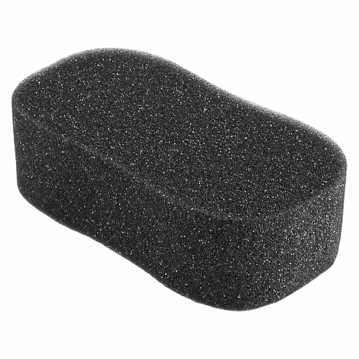 Lot de 6 éponges de toilettage pour chevaux - Nettoyage et épilation du pelage - Éponge noire pour le bain