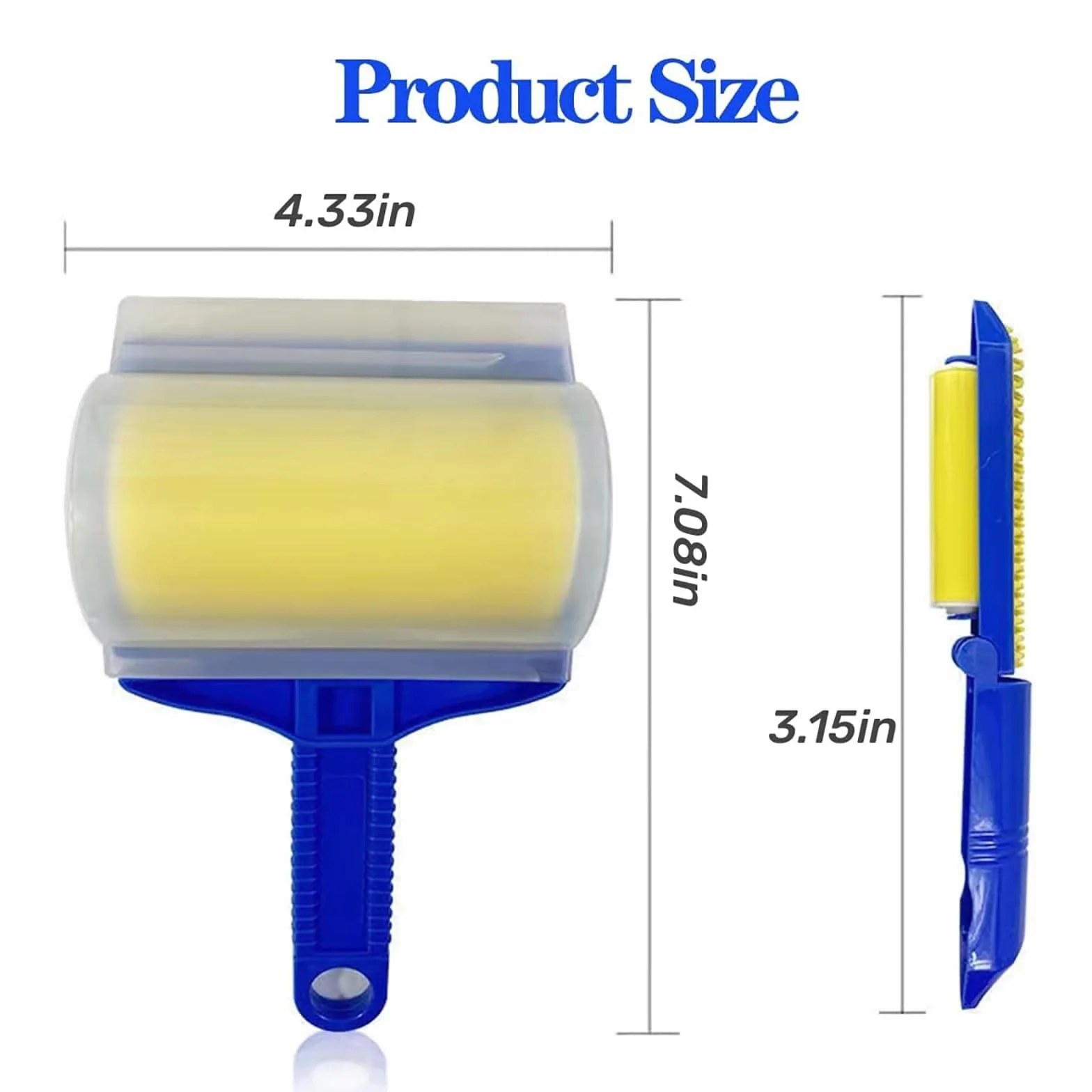 spirado Brosse pour Poils d'Animaux sur Vêtements, Rouleau Astik Réutilisable