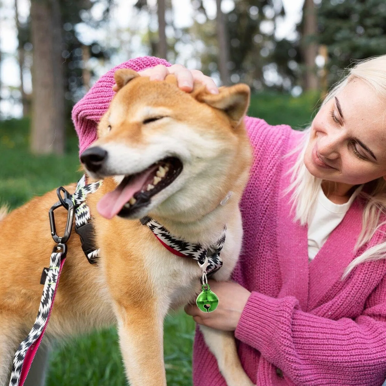 13 Pendentifs de Cloche Colorés pour Animaux de Compagnie, Cloches de Collier, Porte-Clés Décoratifs