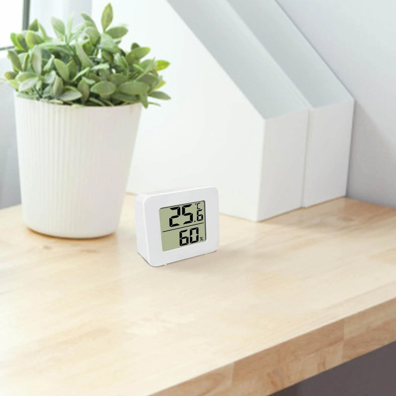 Thermomètre thermique hygromètre numérique 1/3/5/8/10 pièces pour intérieur chambre numérique Intérieur Température et humidité pour maison, bureau, chambre à coucher, serre, entrepôt, cave
