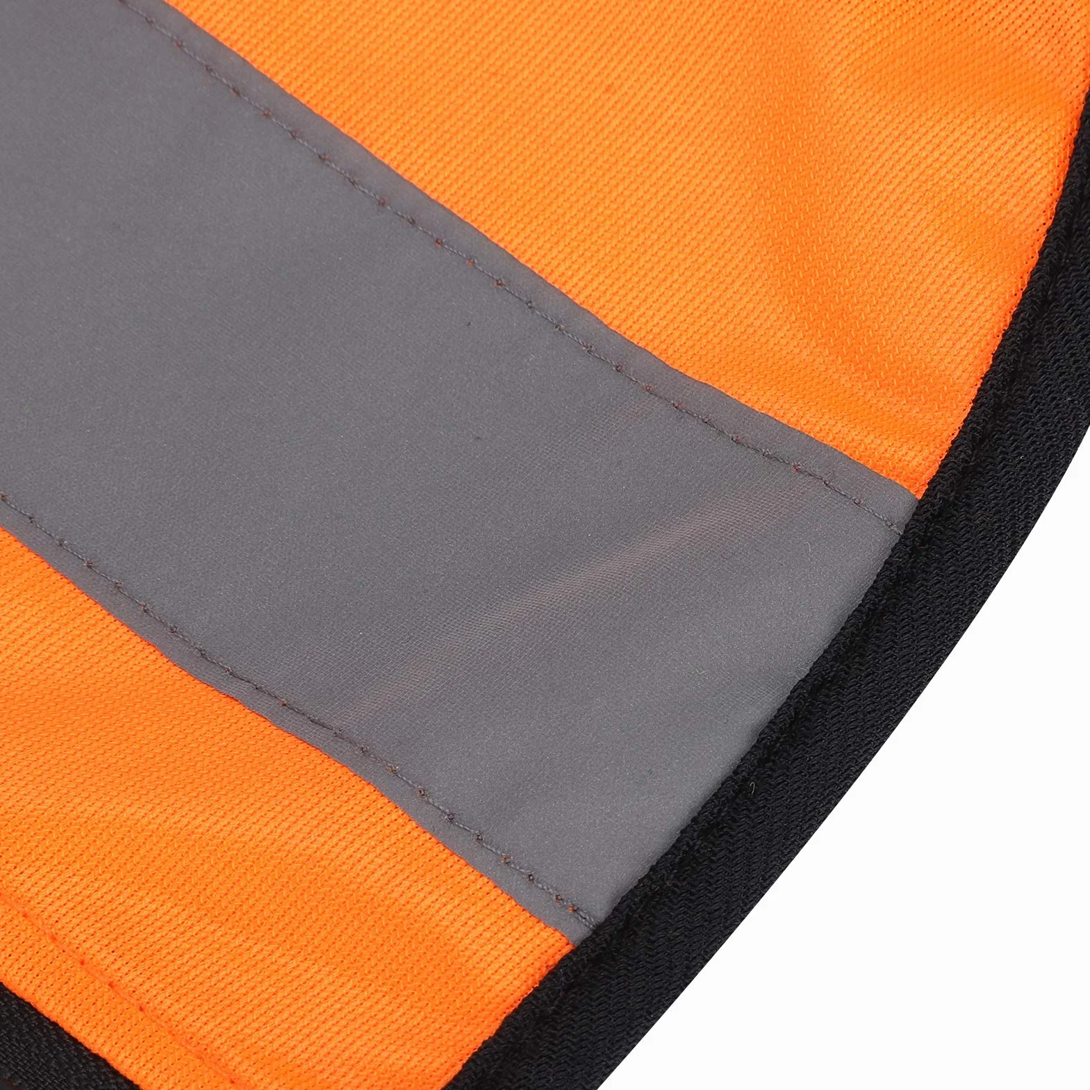 Gilet Réfléchissant de Sécurité pour Chien XL Orange Fluo, Veste Lumineuse Haute Visibilité