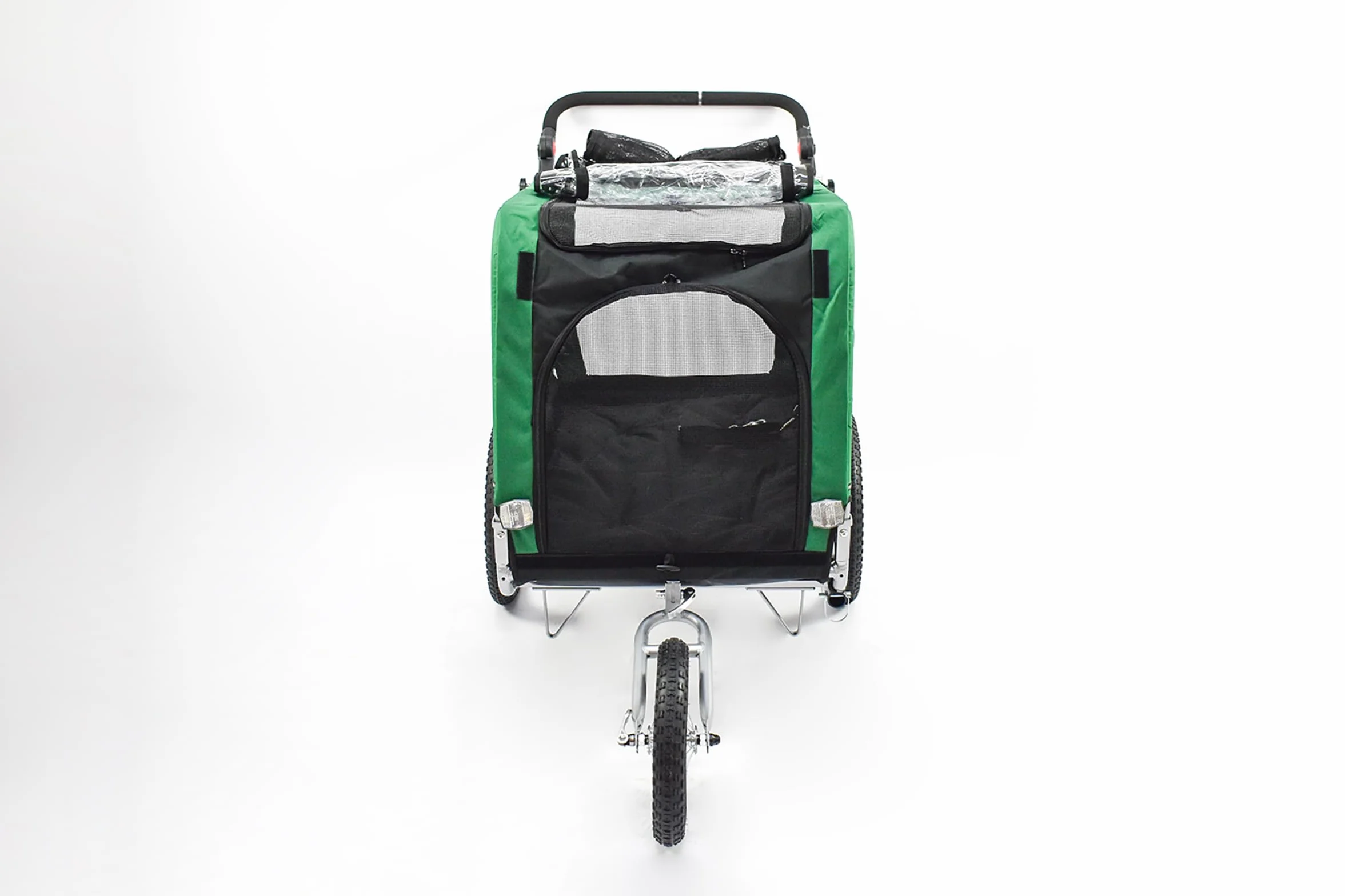 Remorque à vélo 2en1 pour Chien XL avec Suspension